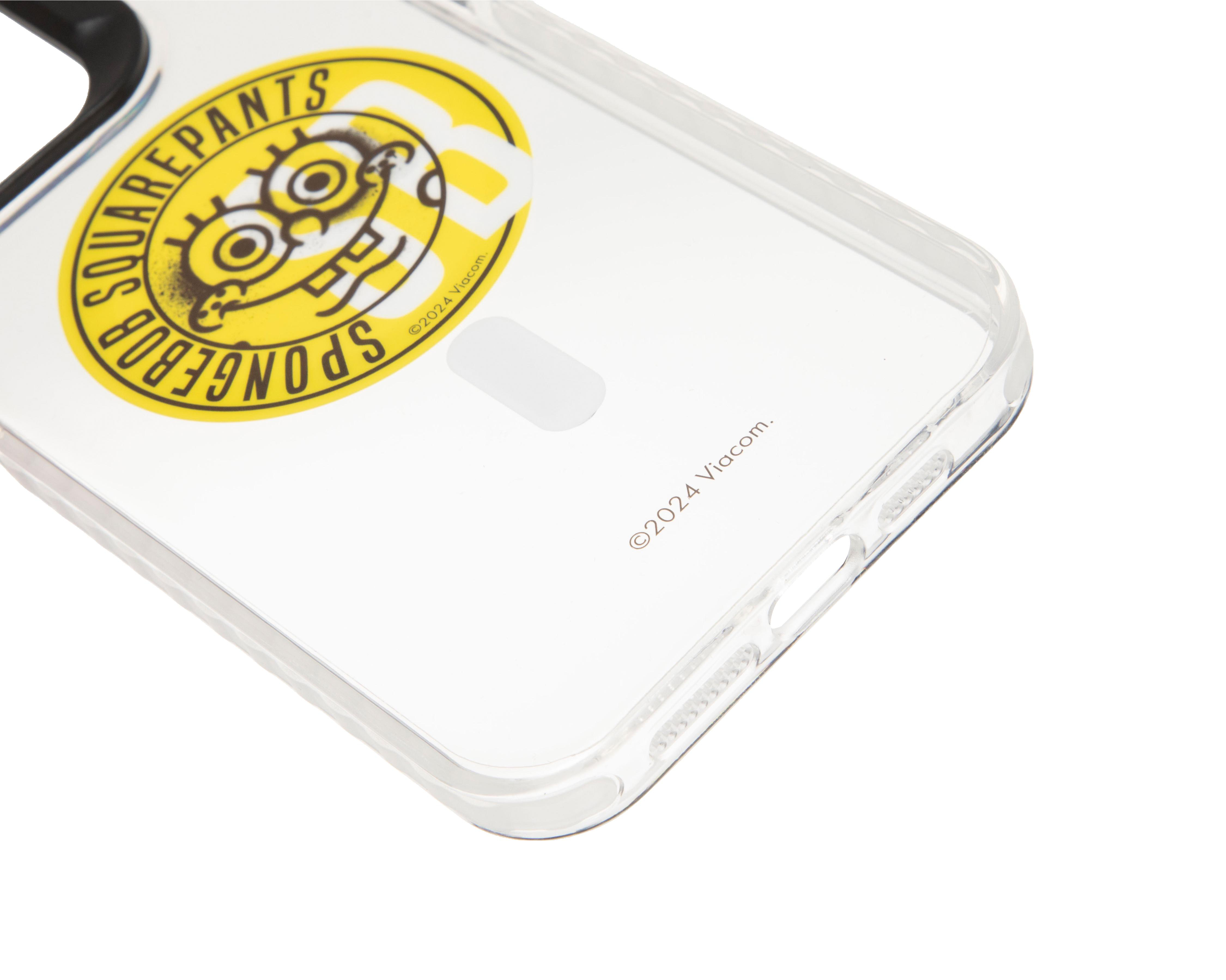 Foto 7 pulgar | Funda Bob Esponja Paramount para iPhone 15 Pro Max