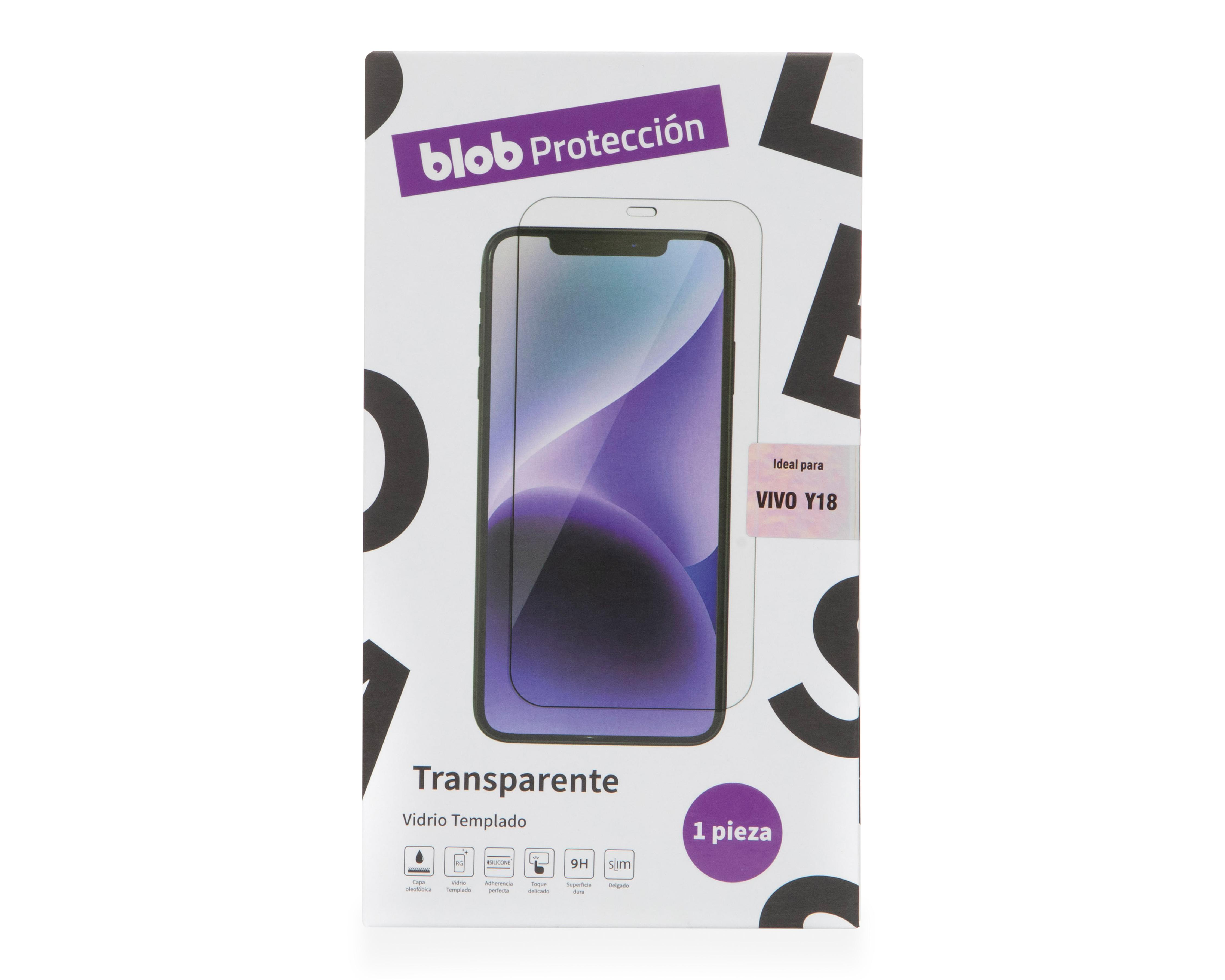 Foto 1 | Protector de Pantalla Blob para Vivo Y18