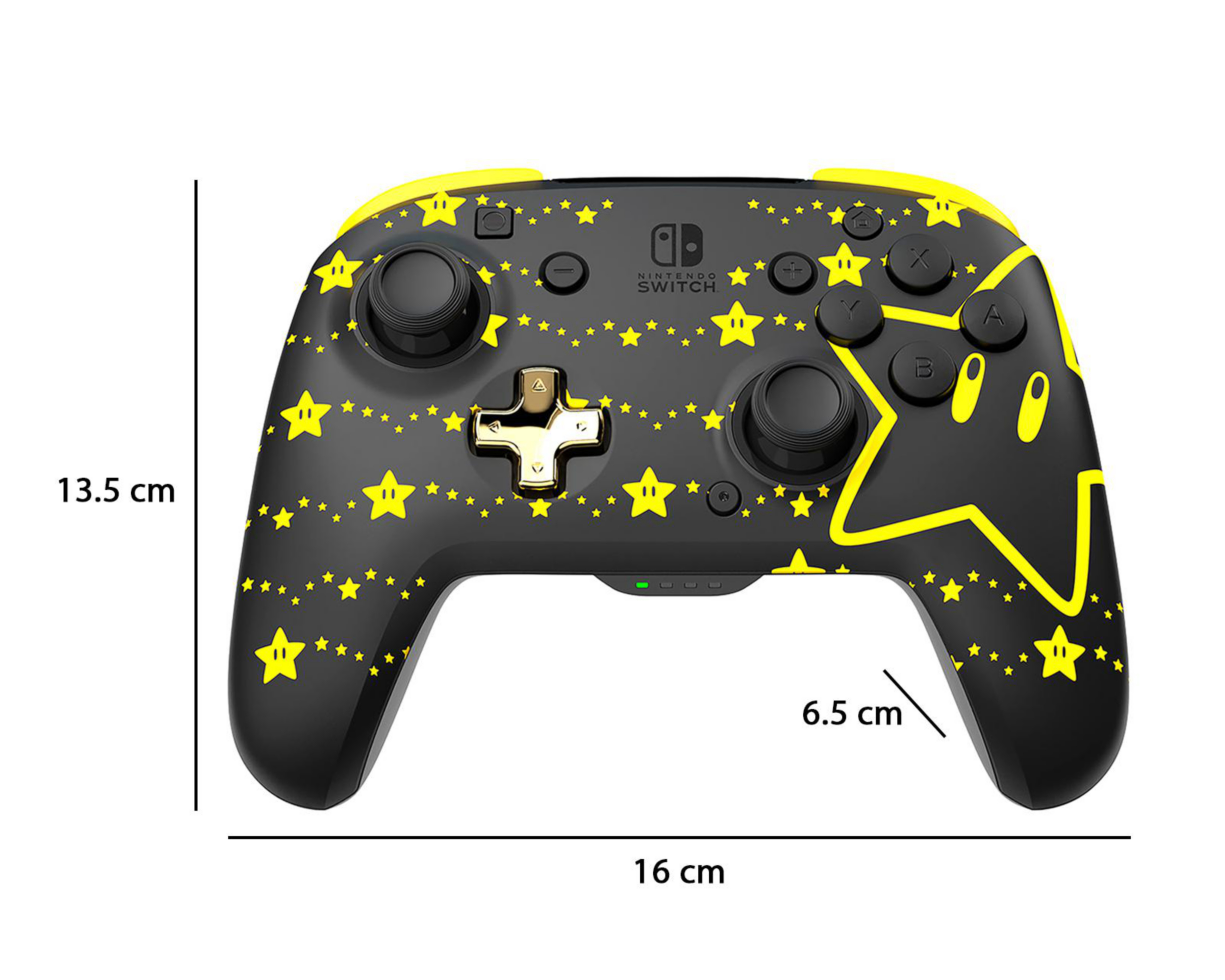 Foto 7 pulgar | Control Inalámbrico para Nintendo Switch PDP Super Star Negro