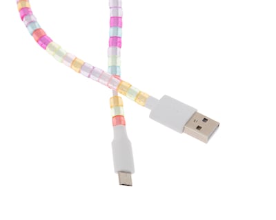 Foto 1 | Cable de Carga USB A a Micro USB Blob 1 Metro