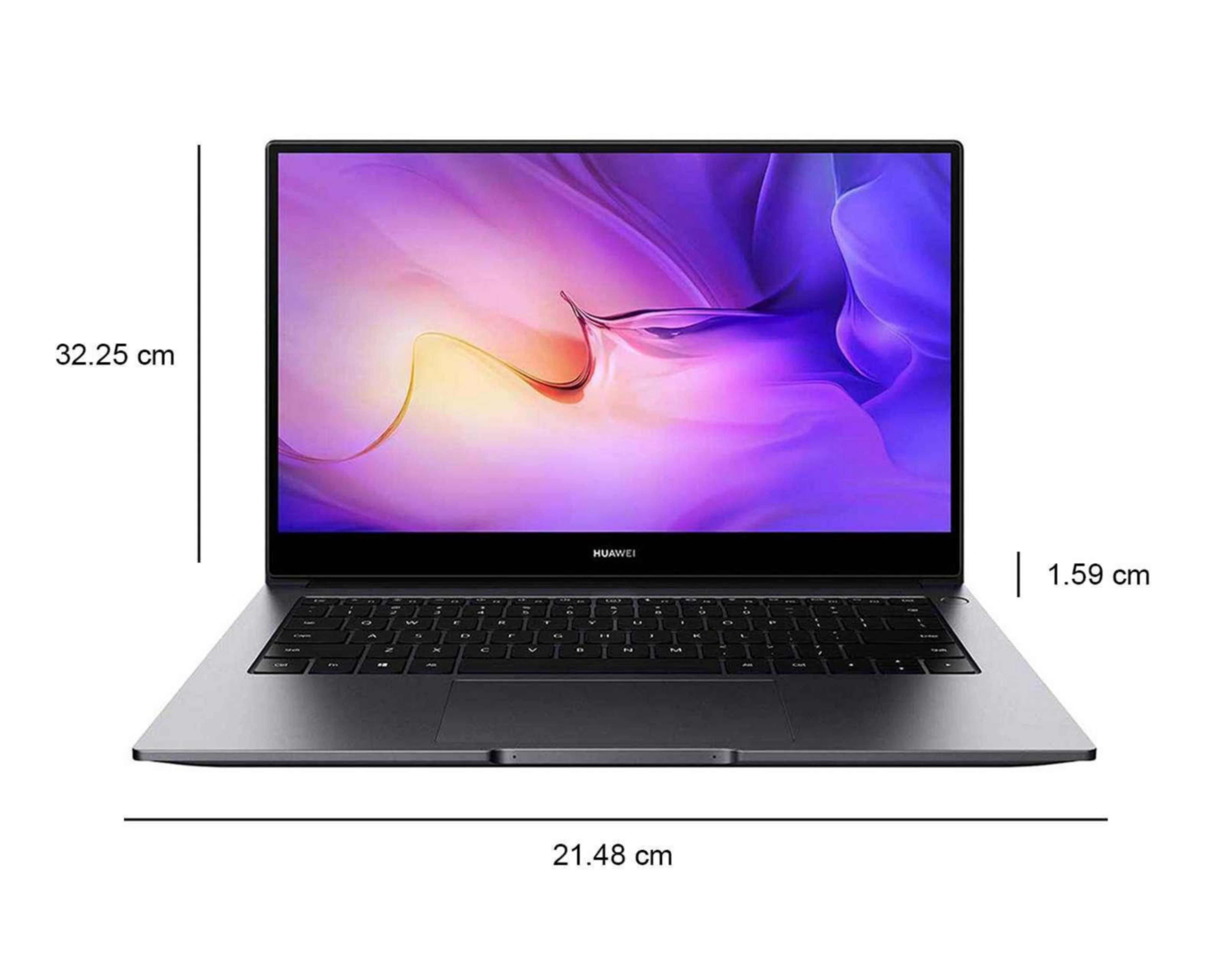 Foto 11 pulgar | Laptop Huawei MateBook D14 14" AMD Ryzen 5 8 GB RAM 512 SSD Space Grey