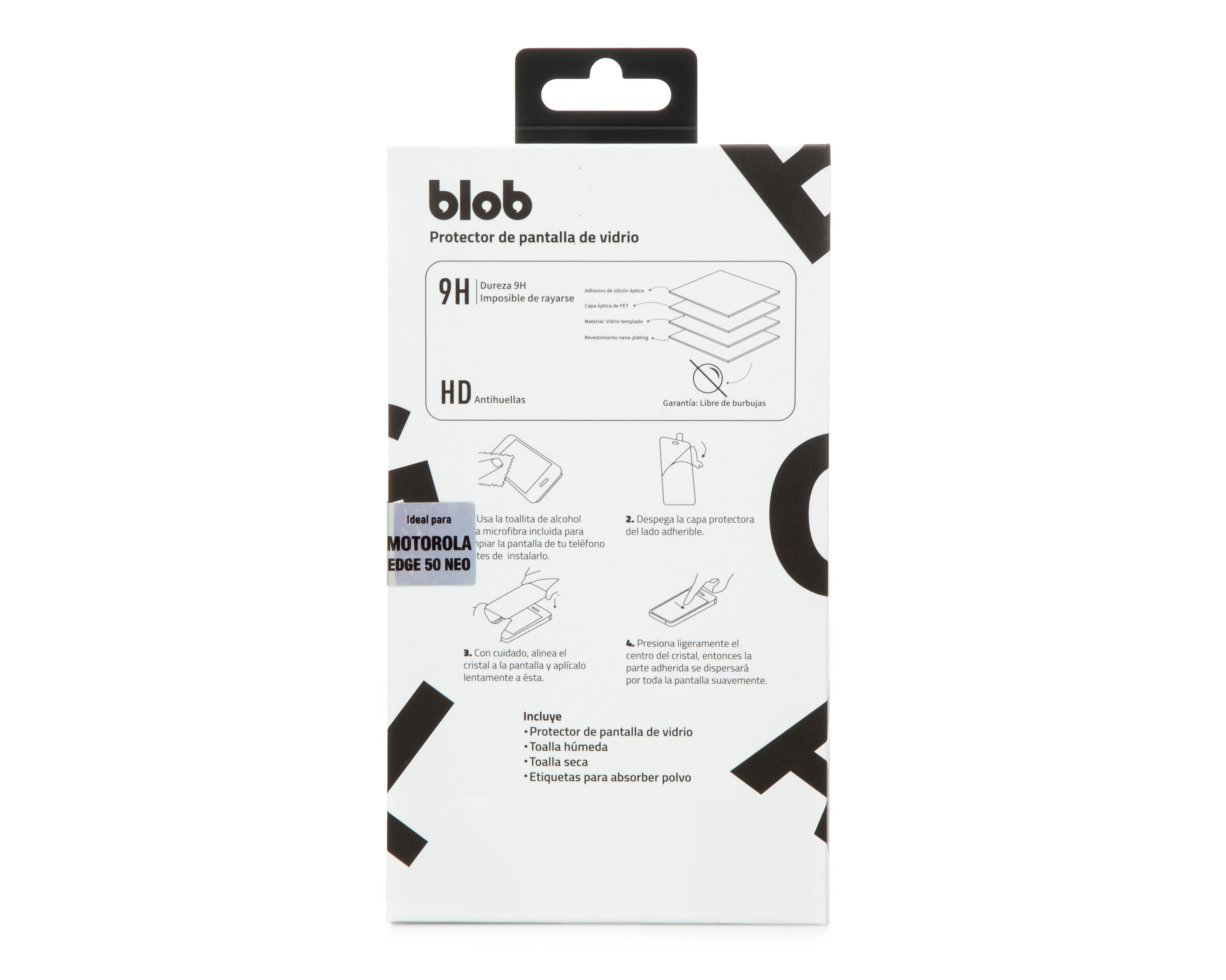 Foto 2 | Protector de Pantalla Blob para Motorola Edge 50