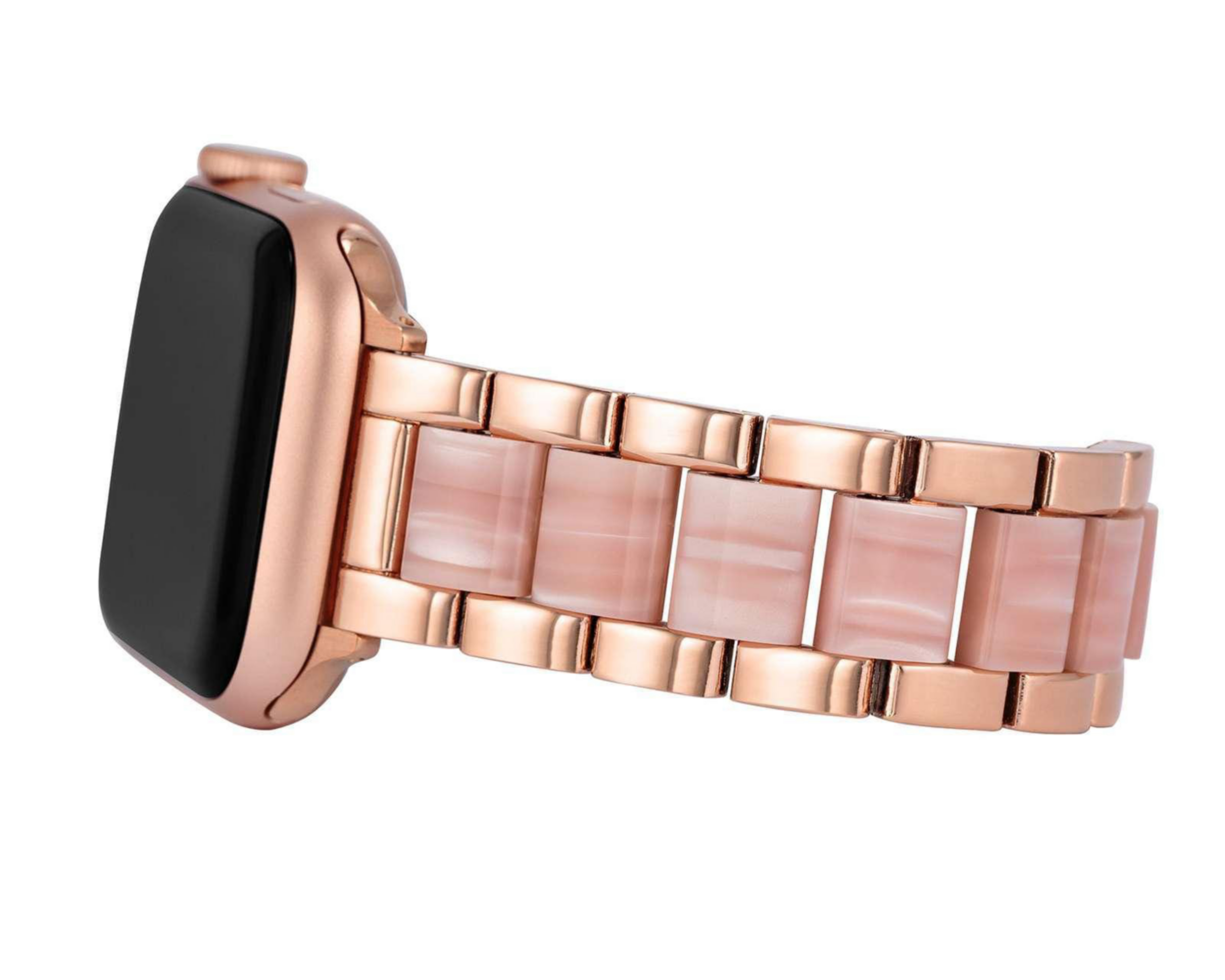 Foto 4 pulgar | Correa Anne Klein Rosa para Apple Watch de 42/44 mm