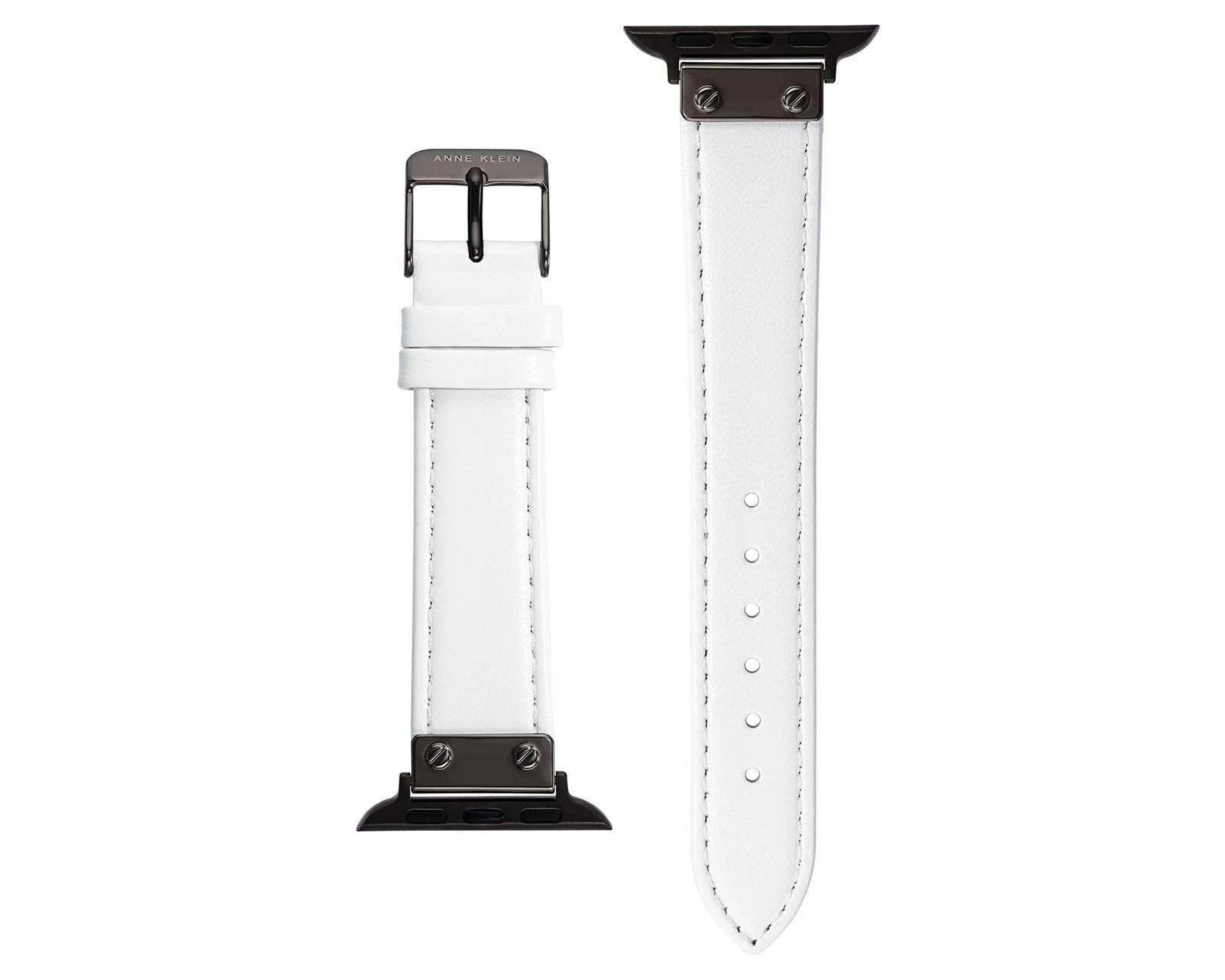 Correa Anne Klein Blanca para Apple Watch de 38 mm