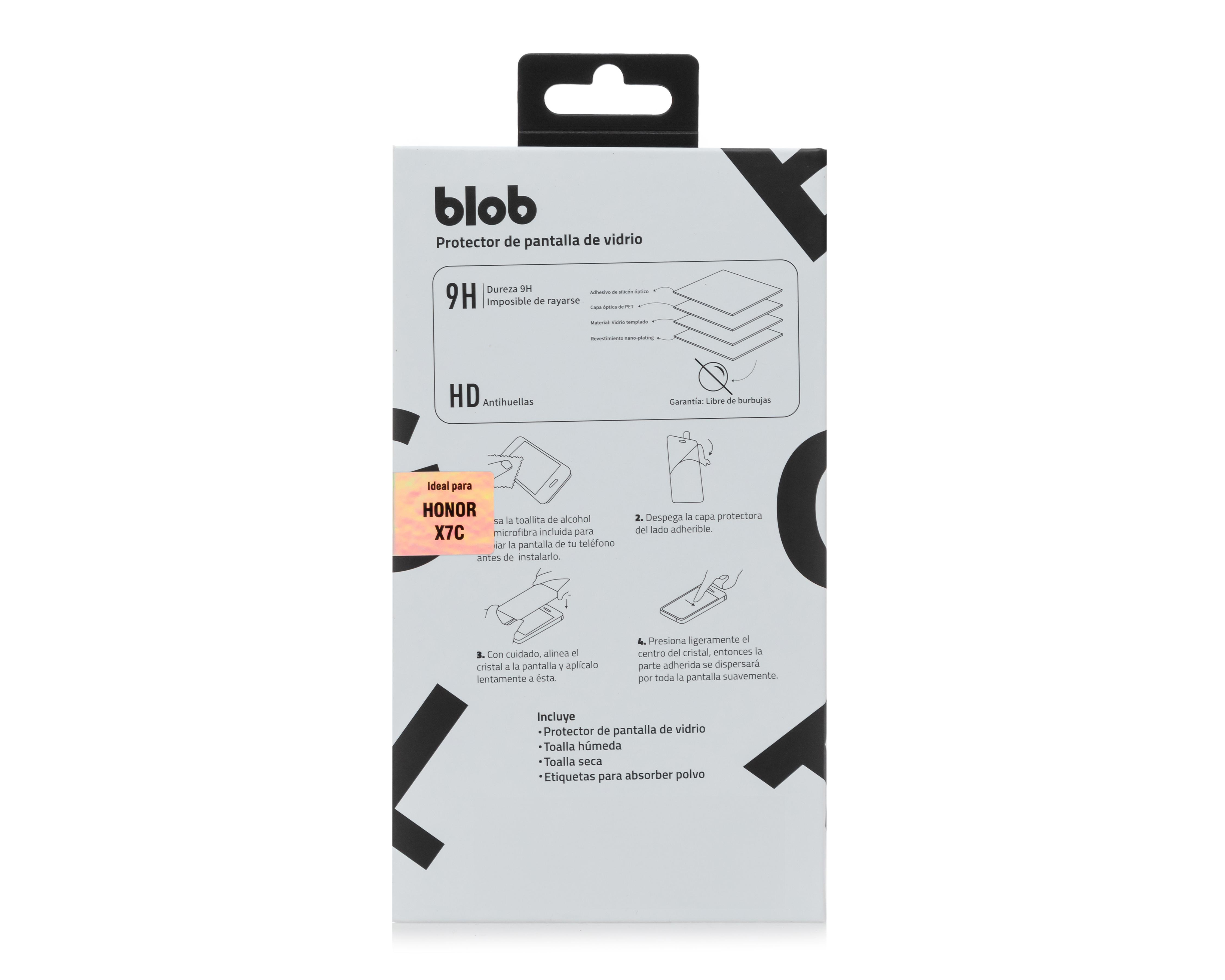 Foto 3 pulgar | Protector de Pantalla Blob para Honor X7C