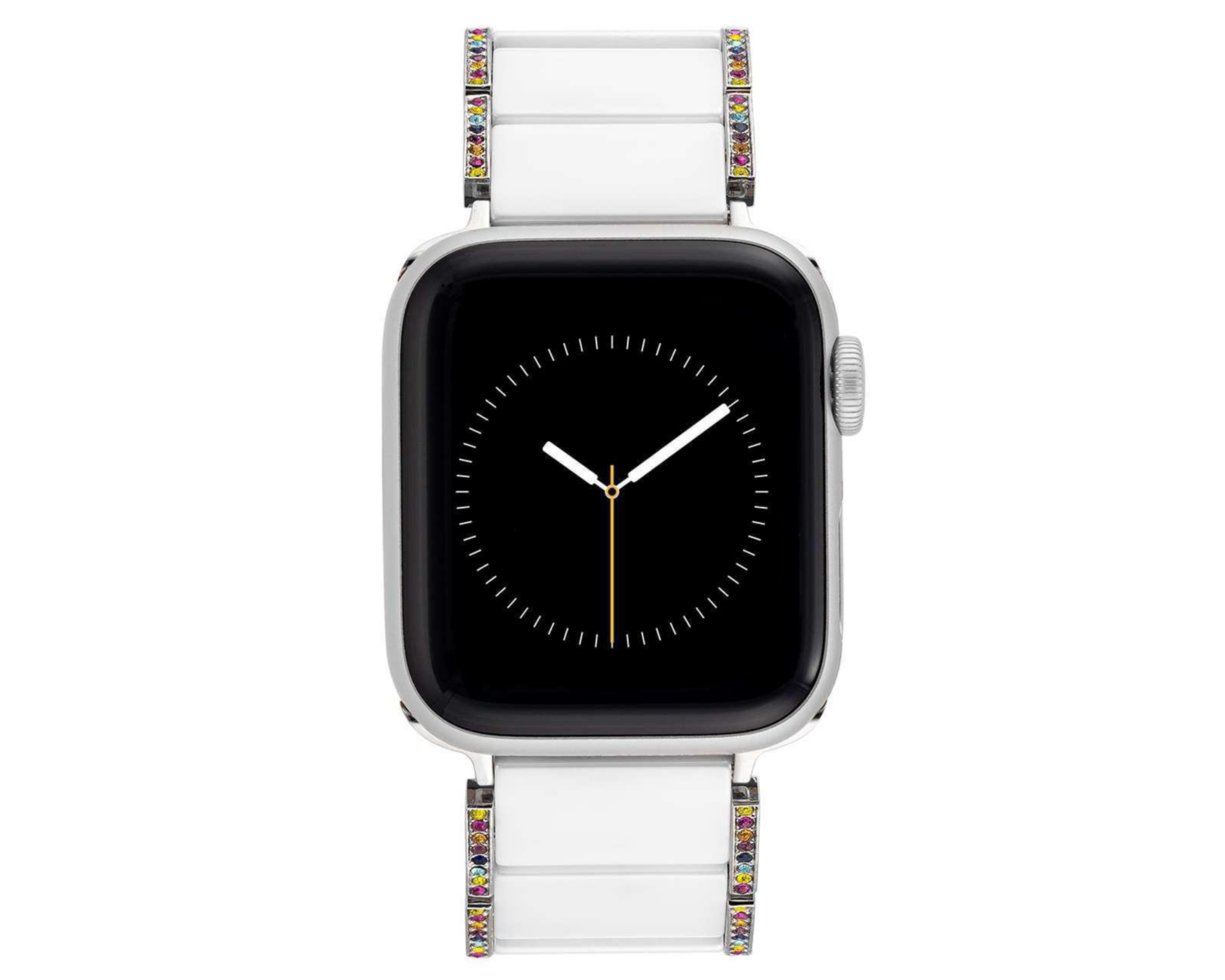 Foto 3 pulgar | Correa Anne Klein Blanca para Apple Watch de 42/44 mm