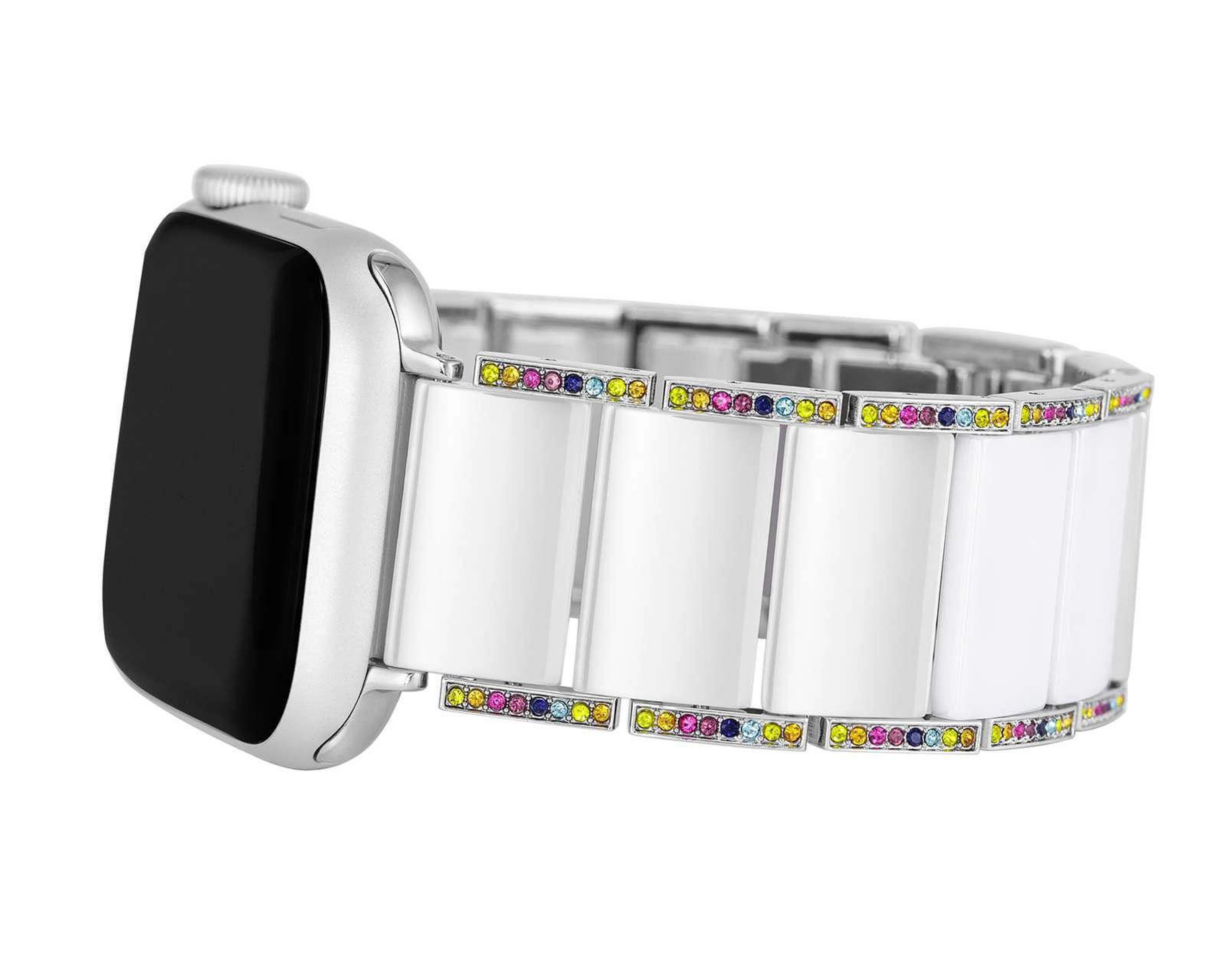 Foto 4 pulgar | Correa Anne Klein Blanca para Apple Watch de 38/40 mm