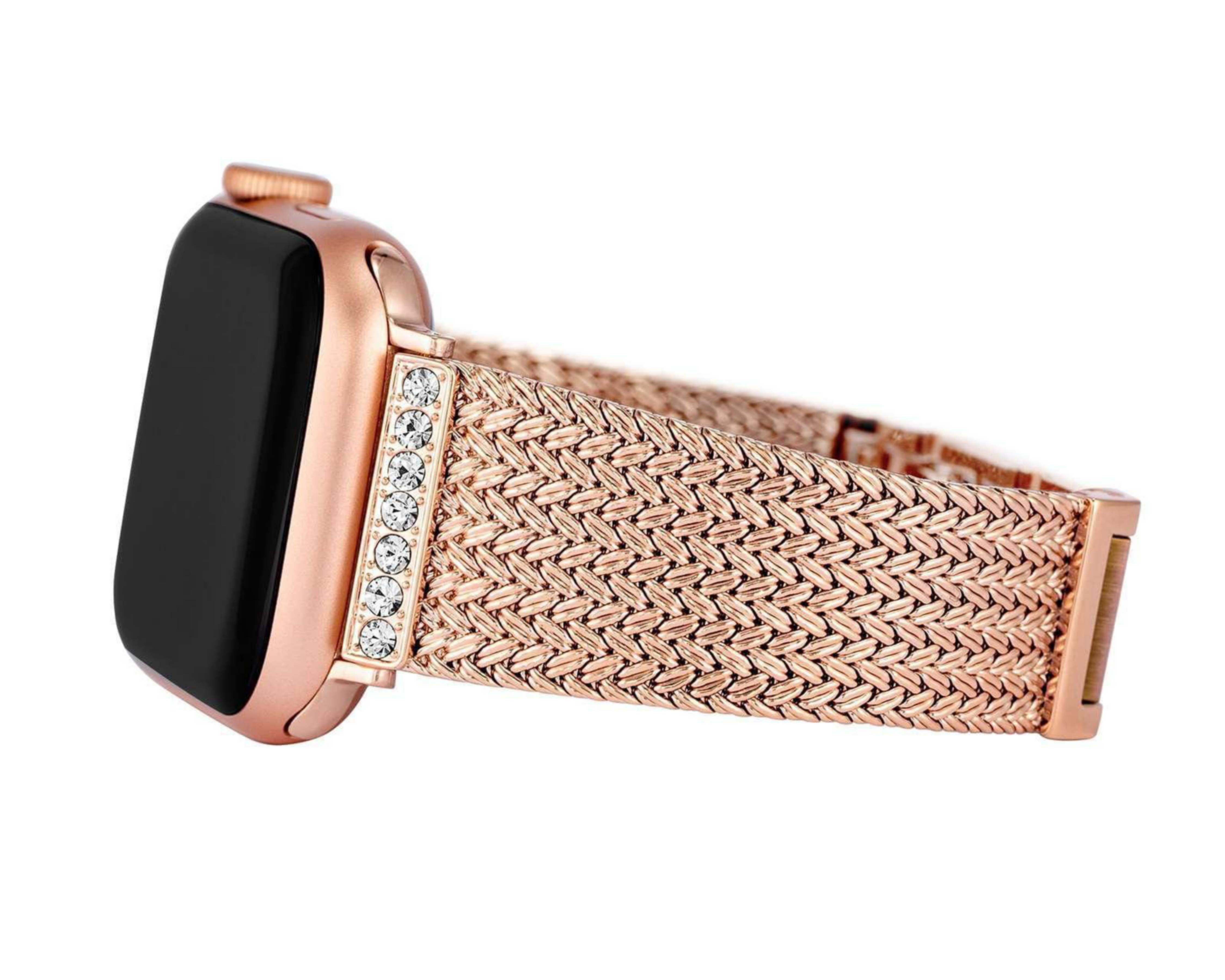 Foto 4 pulgar | Correa Anne Klein Oro Rosa para Apple Watch de 42/44 mm