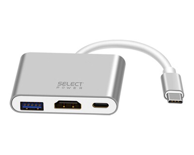 Foto 1 | Adaptador USB Tipo C Select Power con 3 Puertos