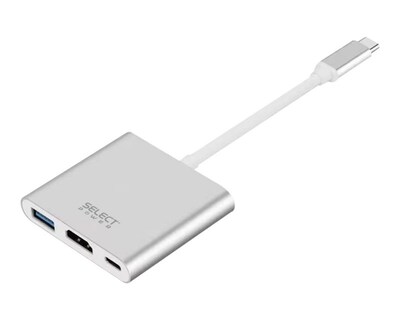 Foto 3 | Adaptador USB Tipo C Select Power con 3 Puertos