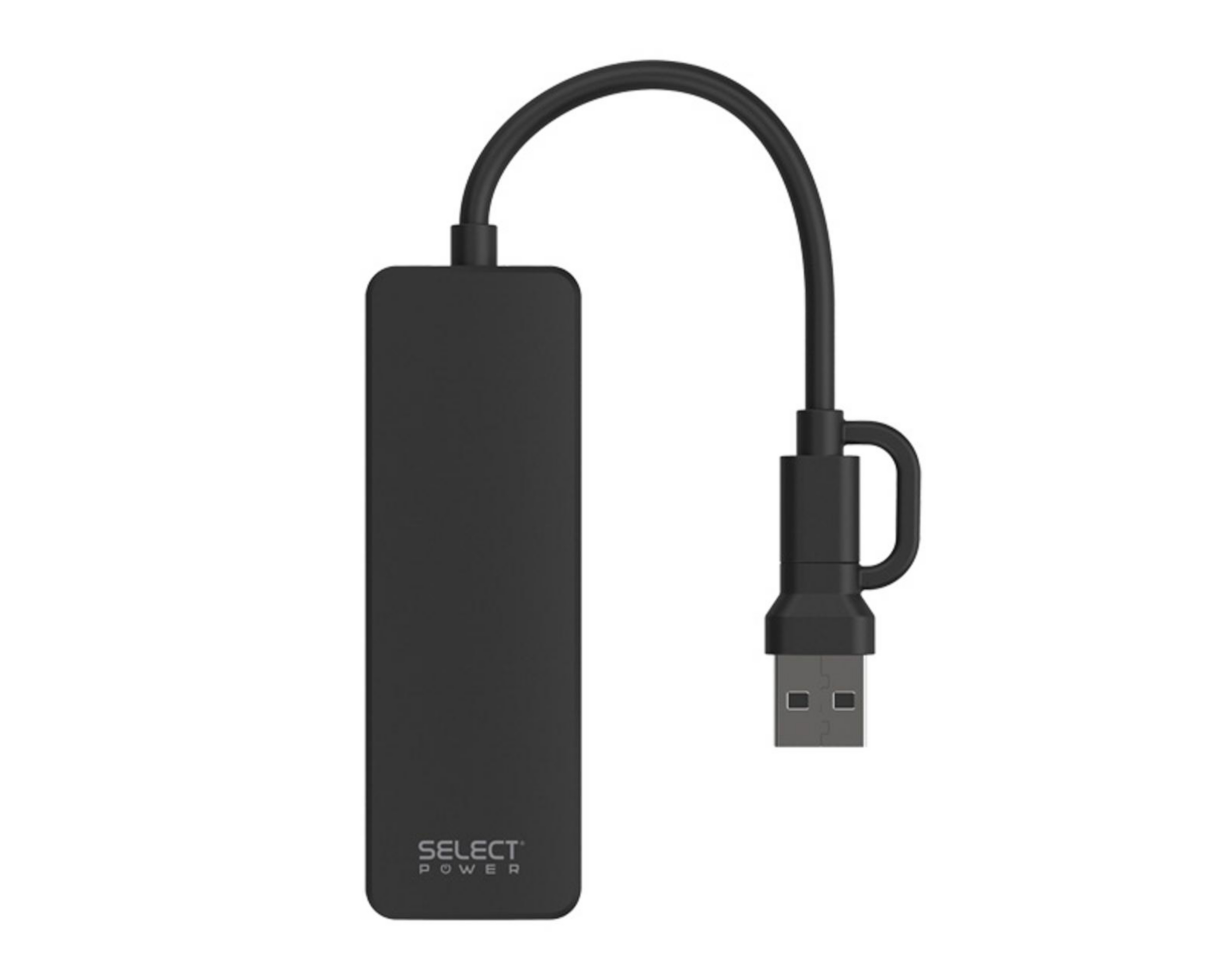 Foto 4 pulgar | Adaptador USB Tipo C Select Power con 4 Puertos