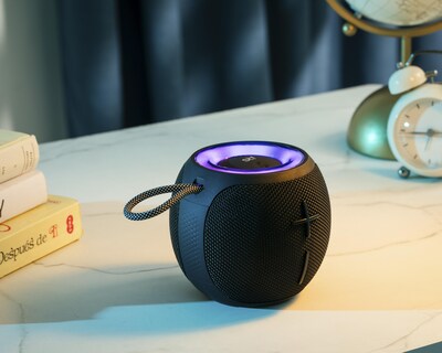 Foto 7 | Bocina Bluetooth STF Runden con Luces