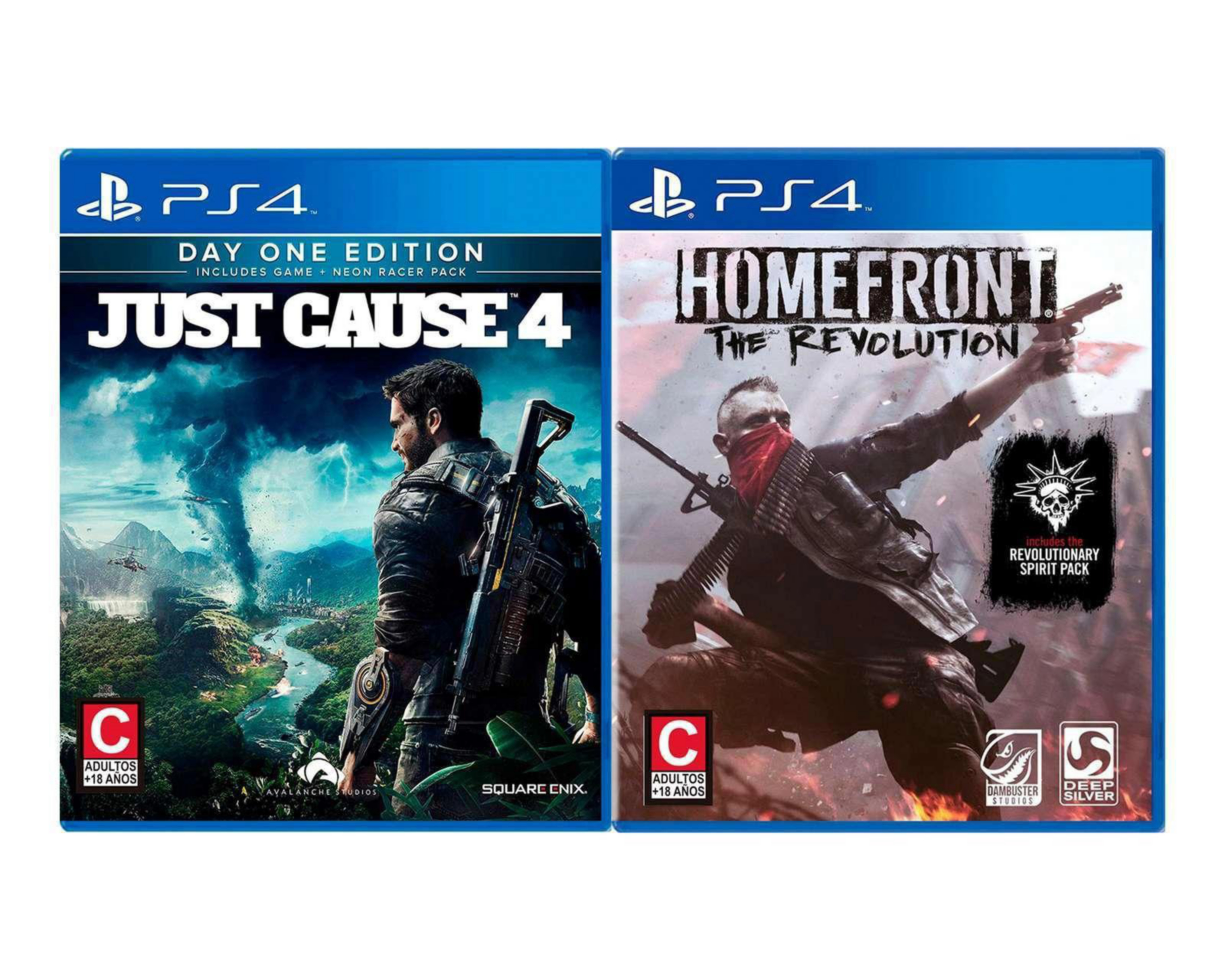 Foto 2 pulgar | Just Cause 4 y Homefront The Revolution para Playstation 4