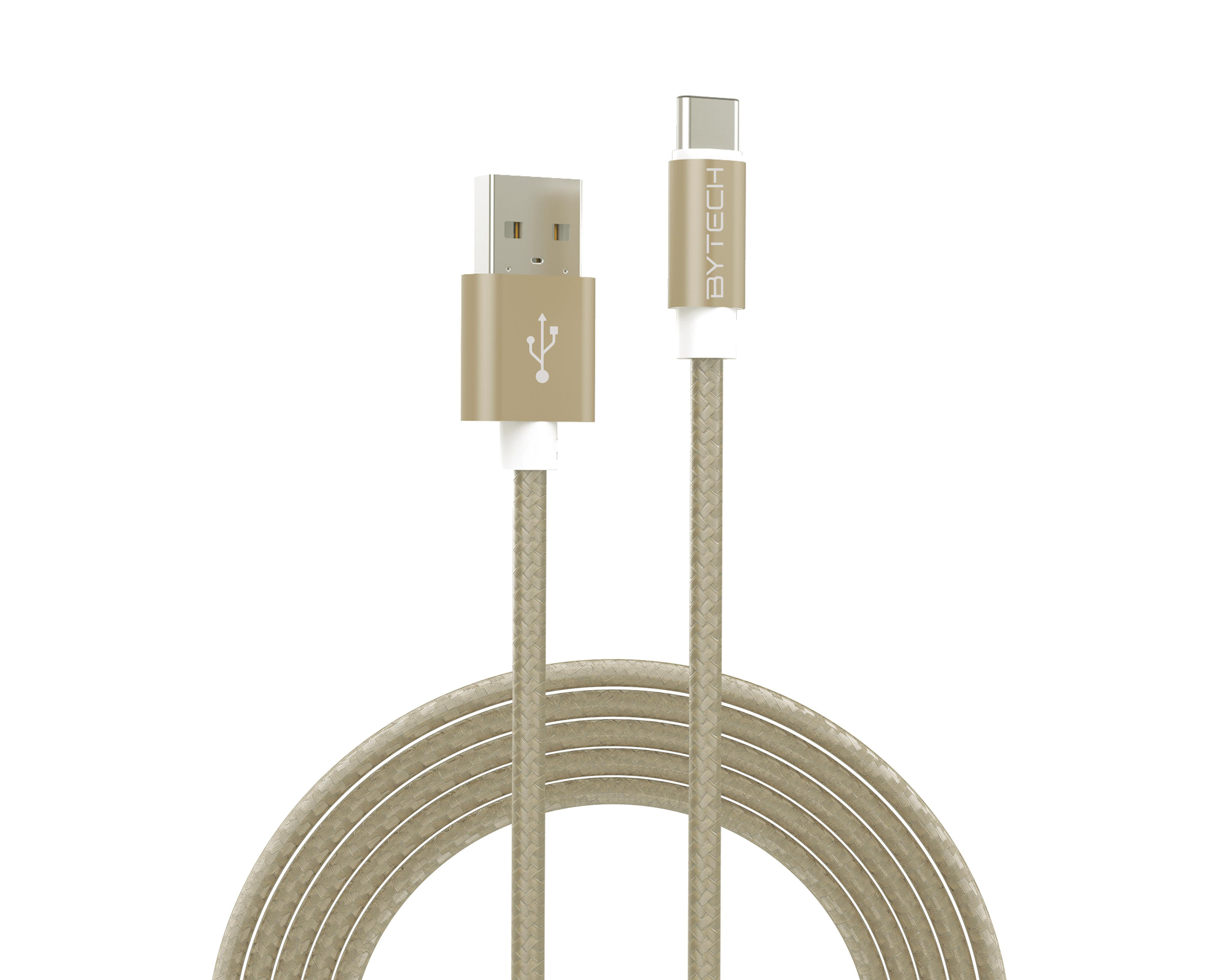 Foto 2 pulgar | Cable USB A a USB C Bytech 2 M 1 Pieza al Azar