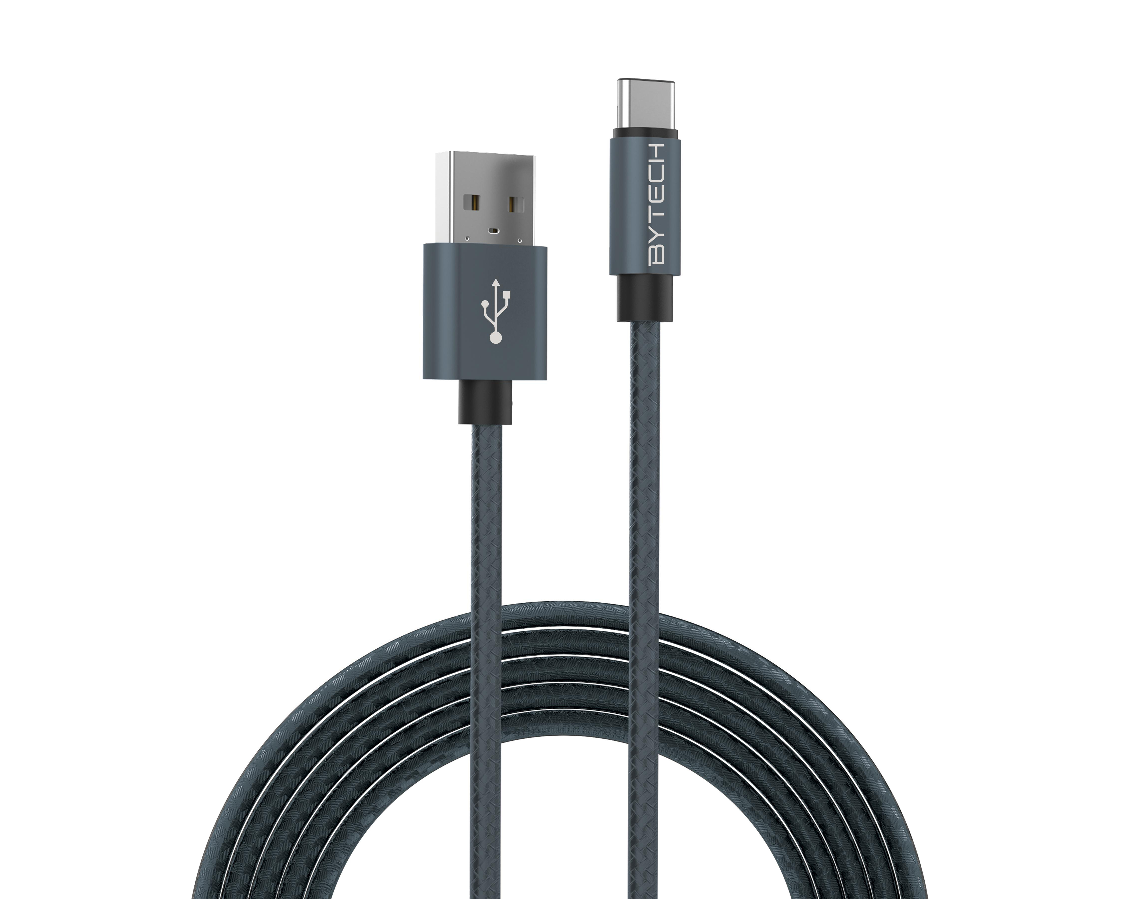 Foto 4 pulgar | Cable USB A a USB C Bytech 2 M 1 Pieza al Azar