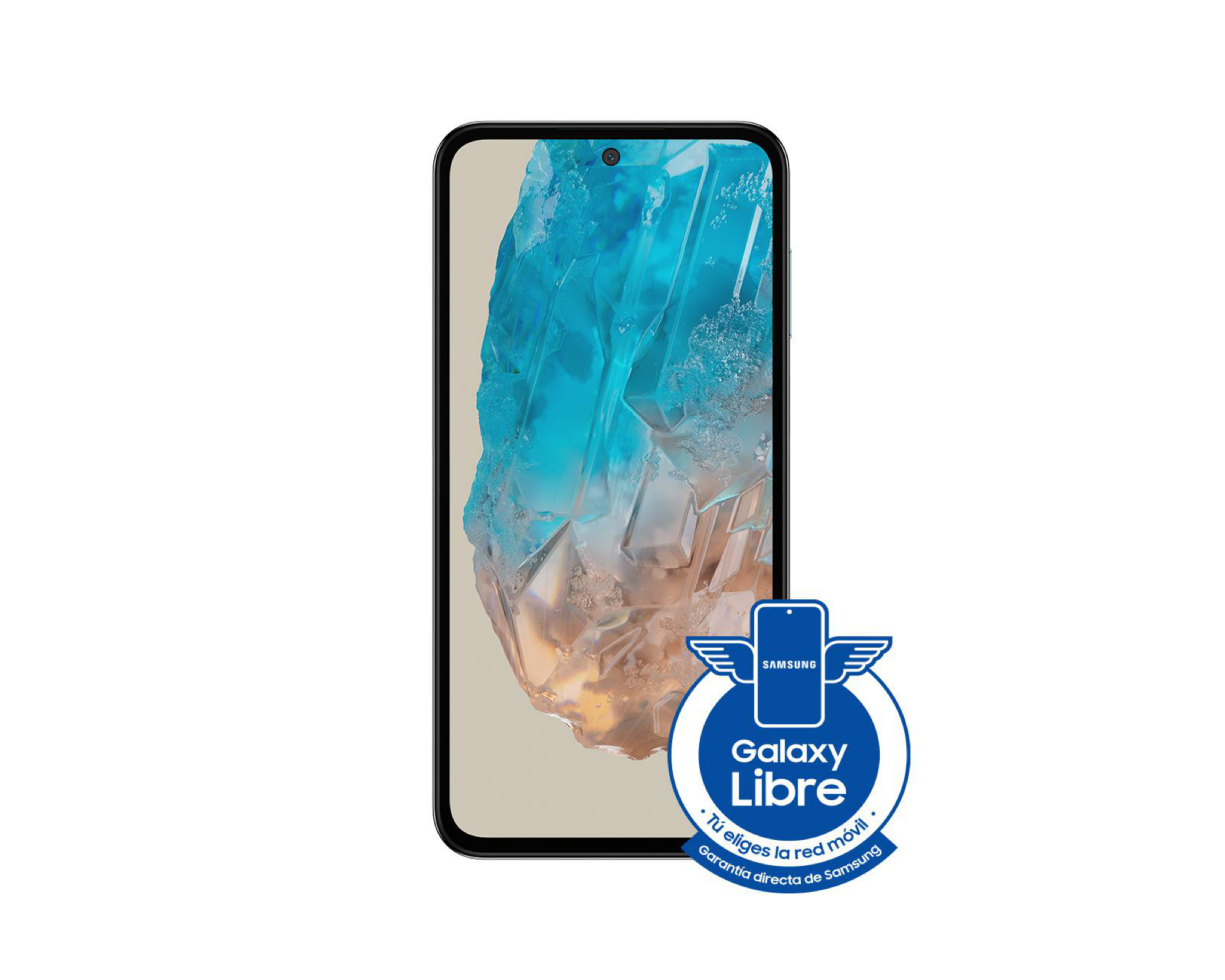 Foto 2 | Celular Samsung Desbloqueado Galaxy M35 128 GB Azul