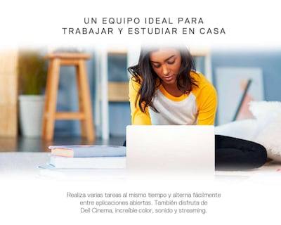 Foto 2 | Laptop Dell Inspiron 3000 de 15.6" Wwindows 11 Home AMD Ryzen 5 8 GB RAM de 256 GB Plata