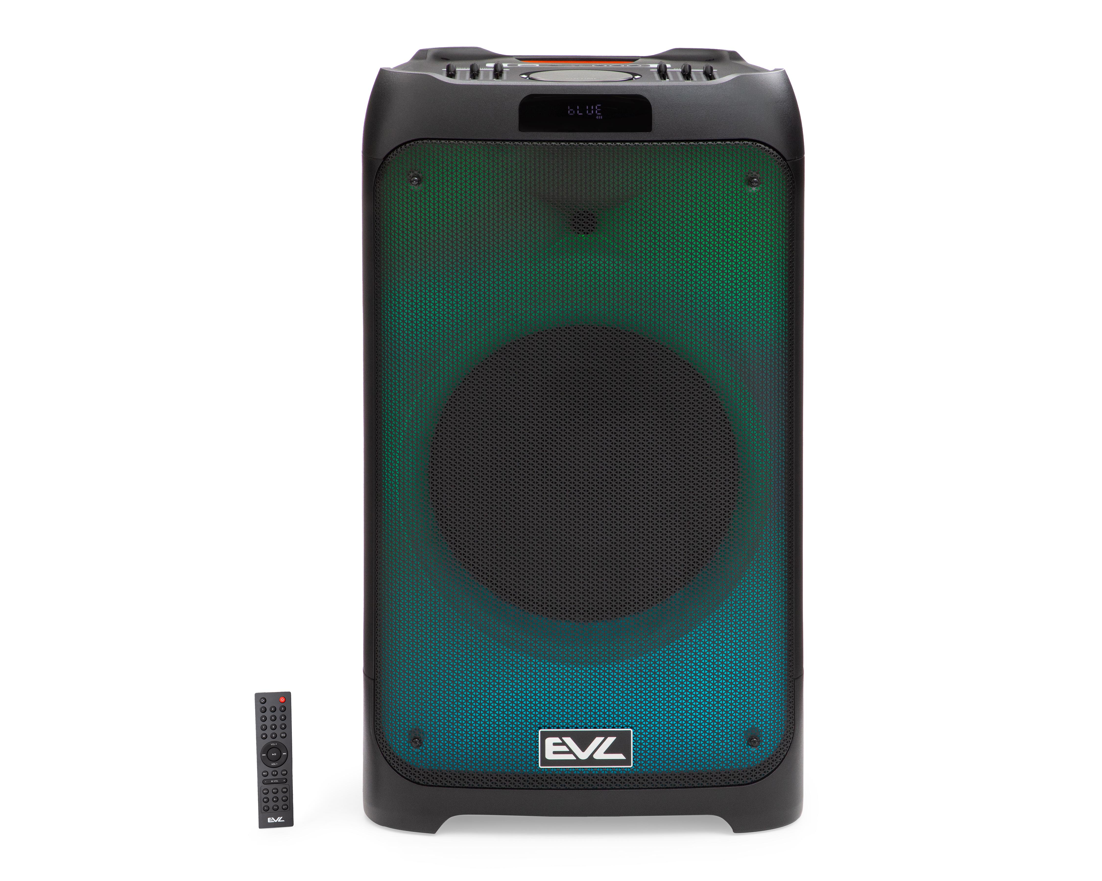 Bocina Bluetooth EVL 120 W TK-1501 con Luces LED