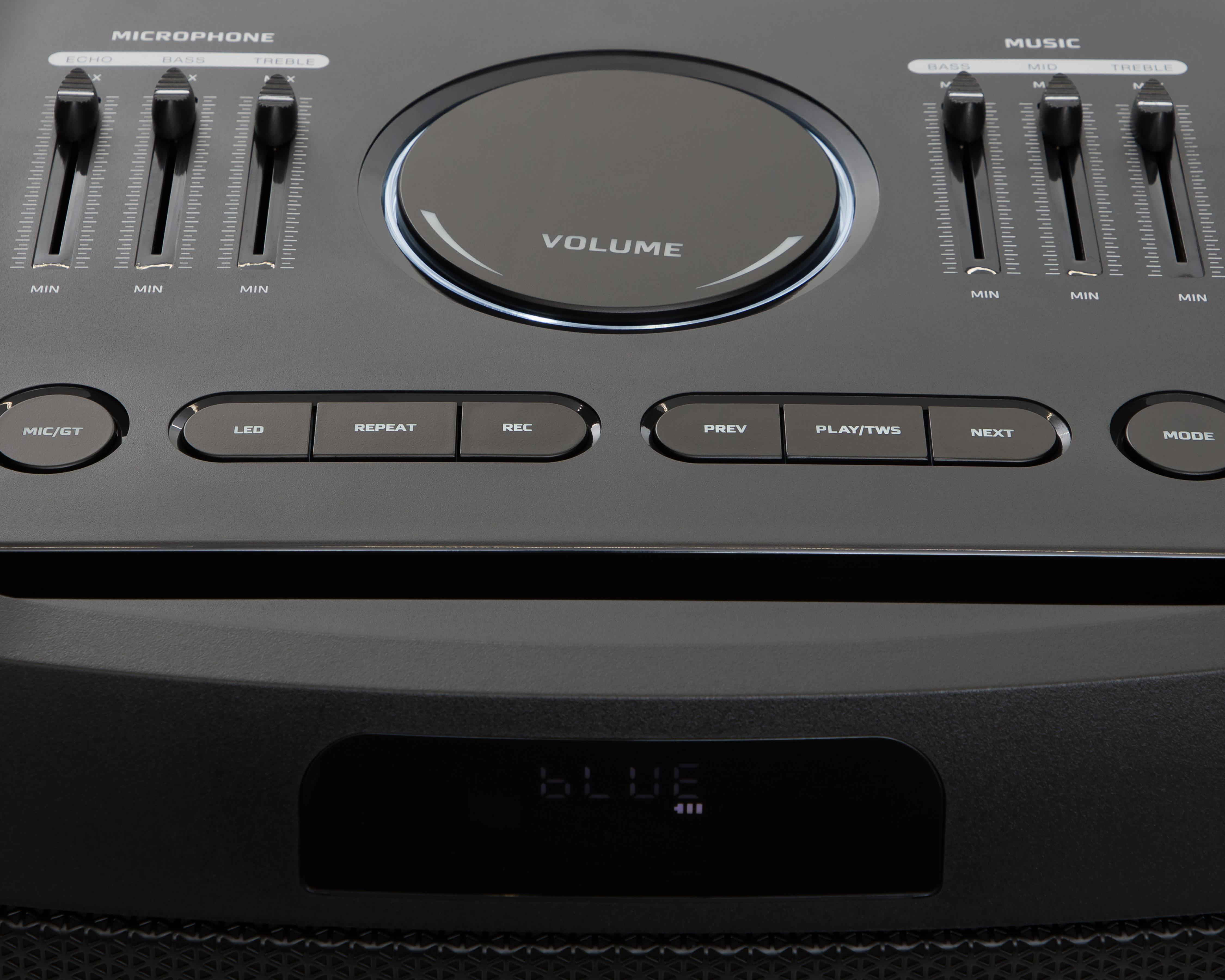 Foto 7 pulgar | Bocina con Bluetooth EVL TK-1502L 160 Watts con Control Remoto