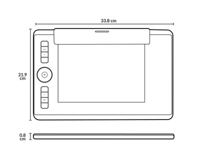 Foto 4 | Tableta Gráfica Wacom Intuos Pro M Bluetooth Negra