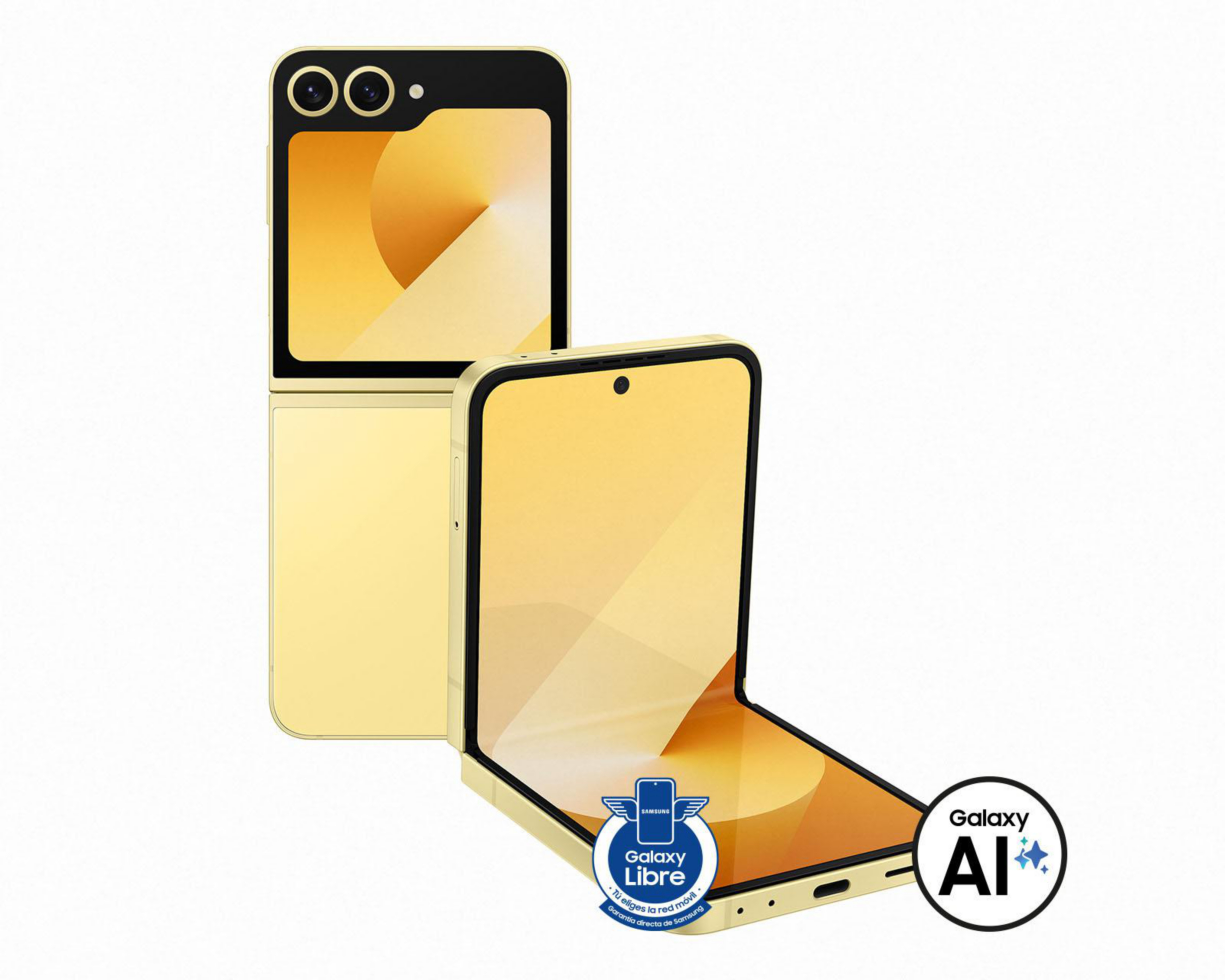 Celular Samsung Liberado Z Flip 6 256 GB Amarillo $17,999