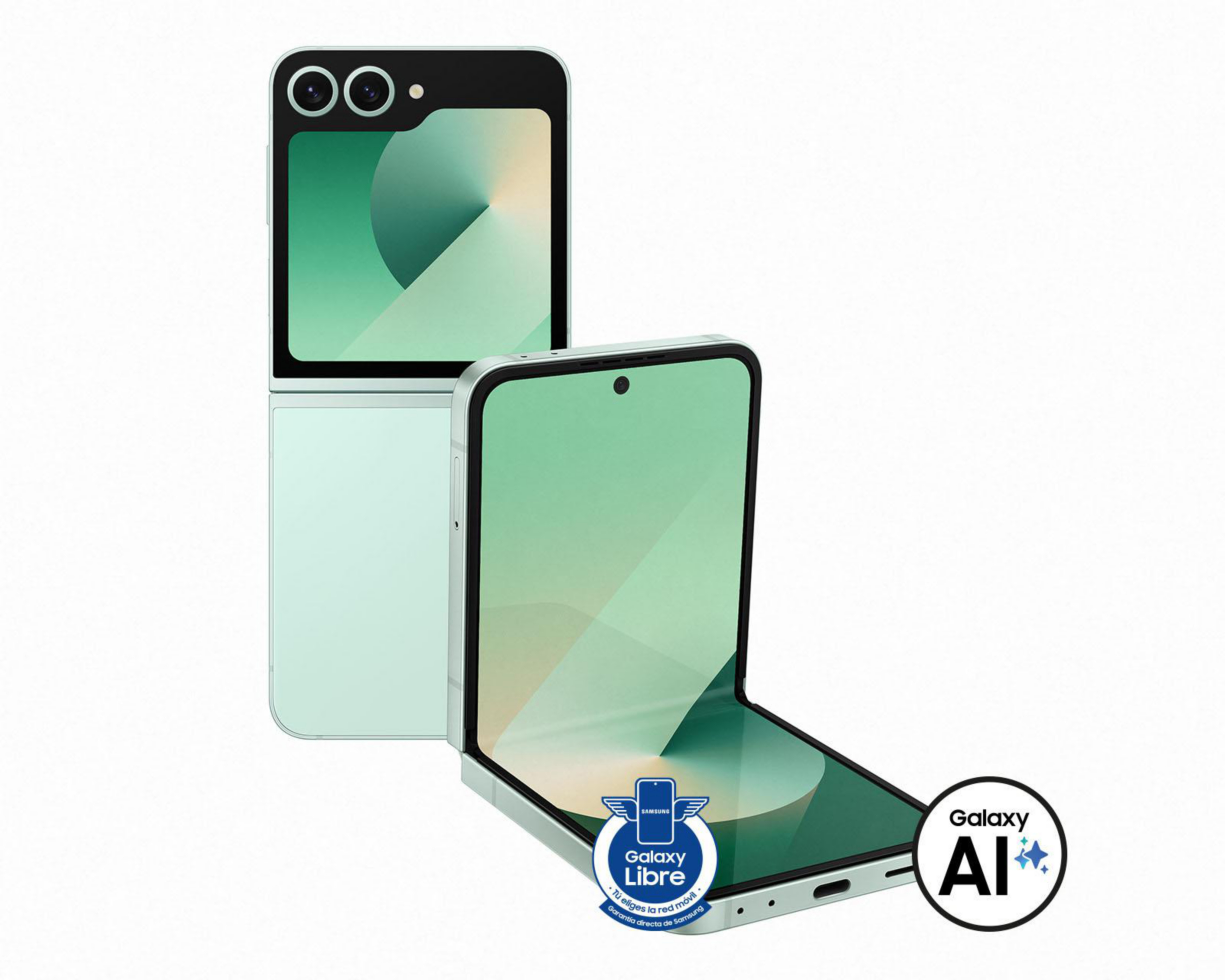 Celular Samsung Desbloqueado Z Flip 6 256 GB Menta