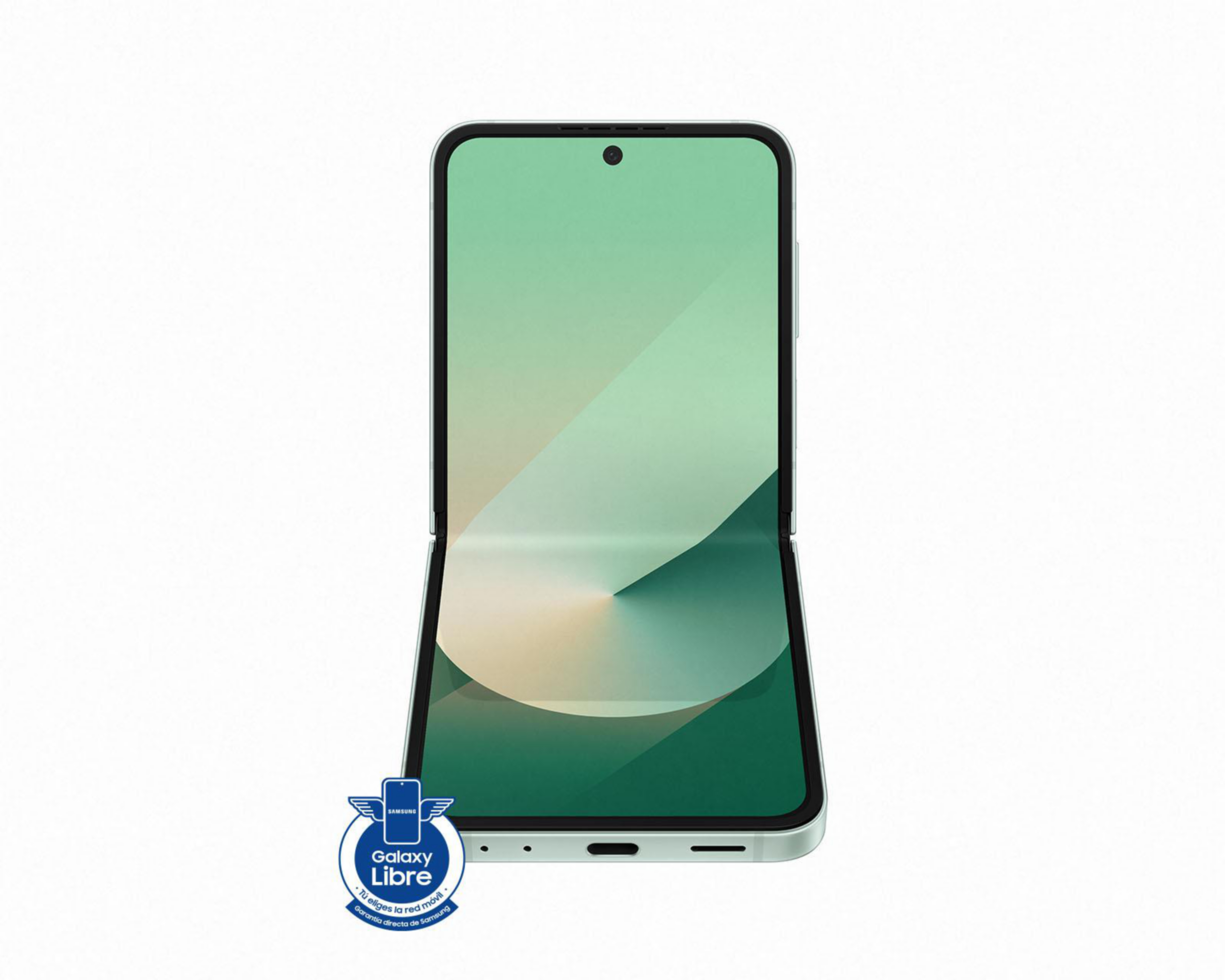 Foto 4 pulgar | Celular Samsung Desbloqueado Z Flip 6 256 GB Menta