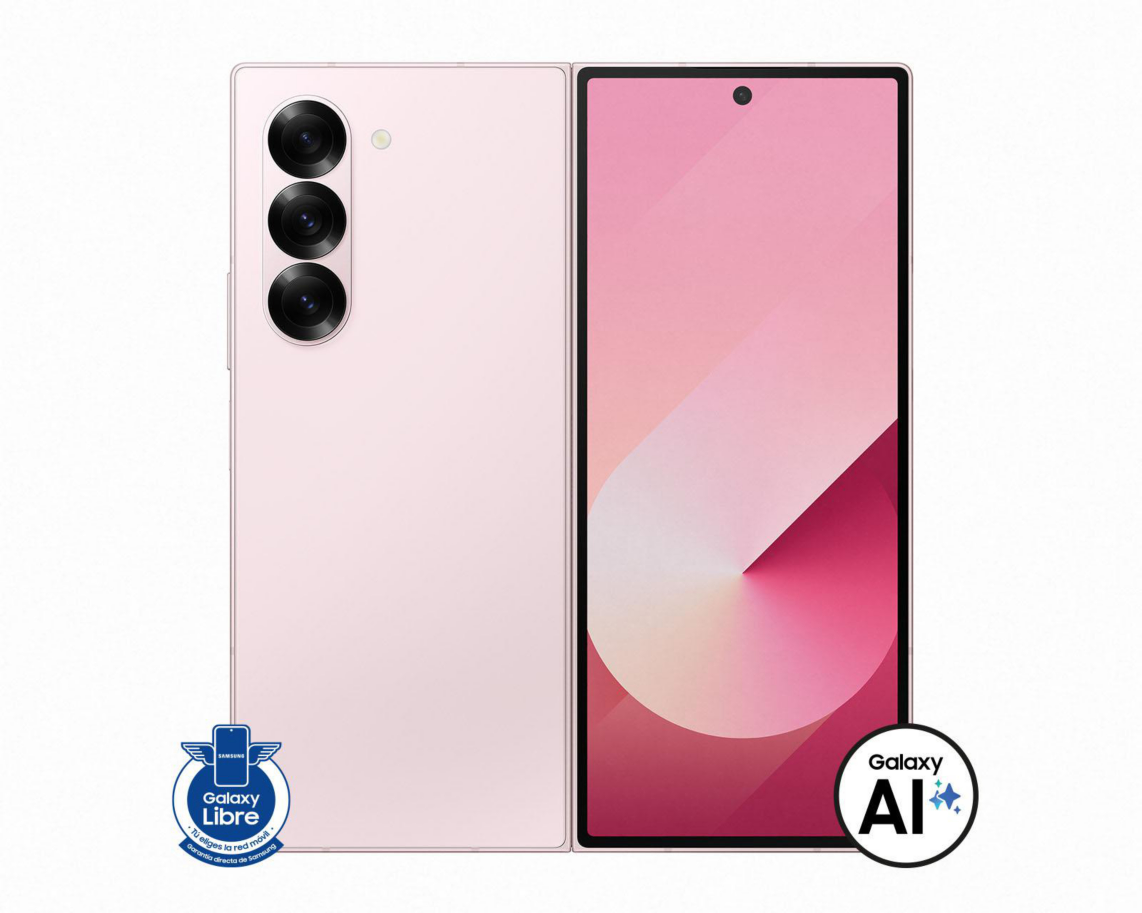 Celular Samsung Liberado Z Fold 6 512 GB Rosa $29,999