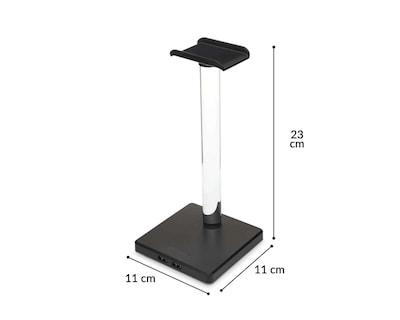 Foto 6 | Soporte para Audífonos Bytech BY-MC-LB-124-BK con Luces LED