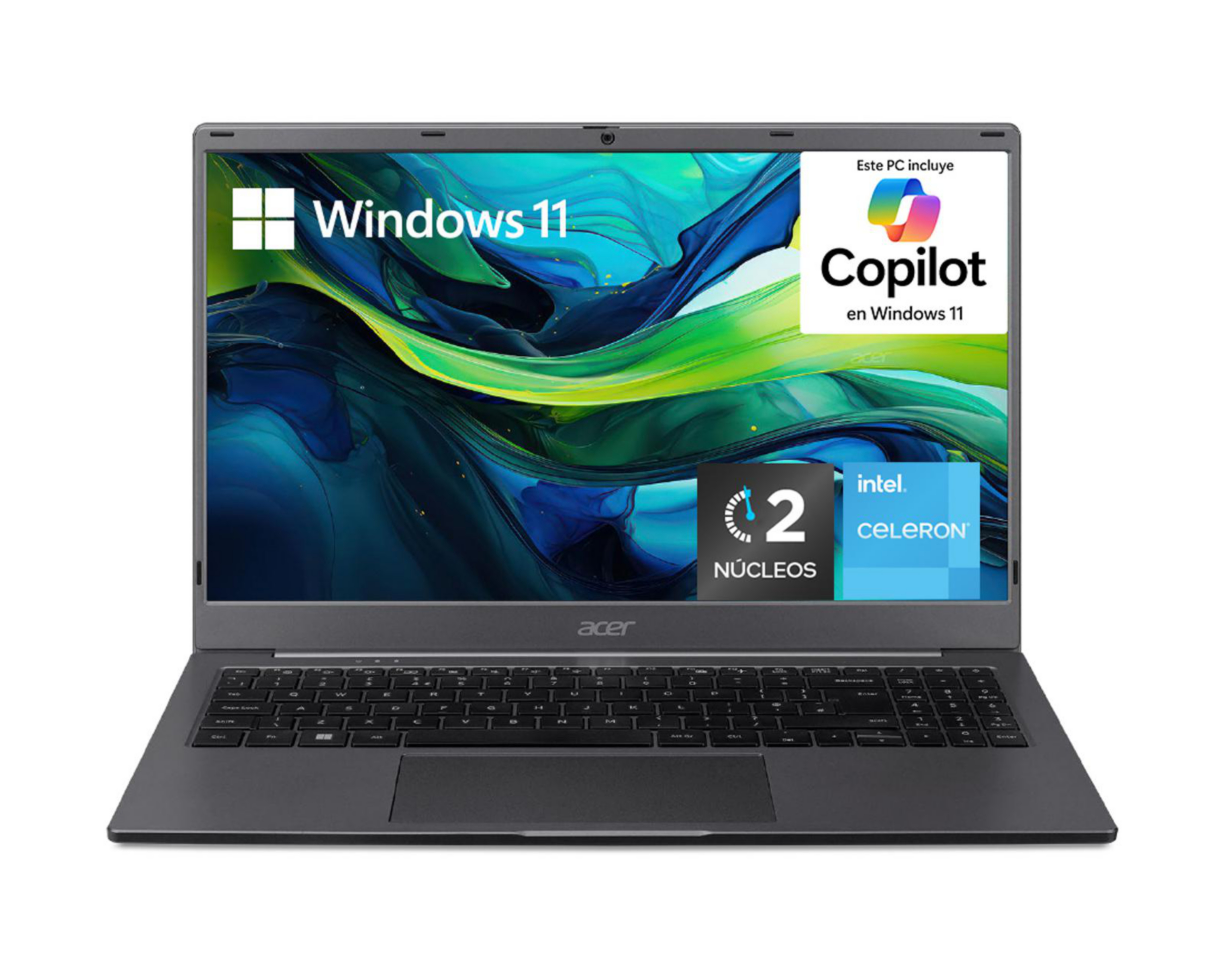 Foto 2 pulgar | Laptop Acer Aspire Lite 15.6" Windows 11 Intel Celeron 8 GB RAM 256 GB SSD