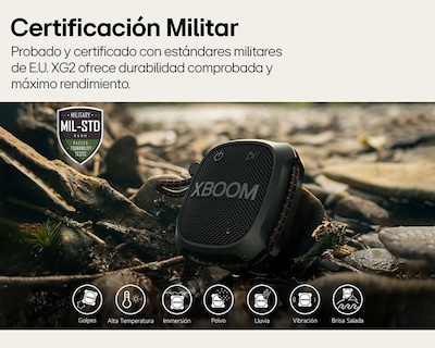 Foto 5 | Bocina Bluetooth LG XG2TBK 5 W Portátil