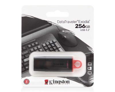 Foto 1 | Memoria USB Kingstone 256 GB 3.2