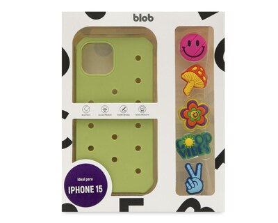Foto 2 | Funda con Pines Blob para iPhone 15