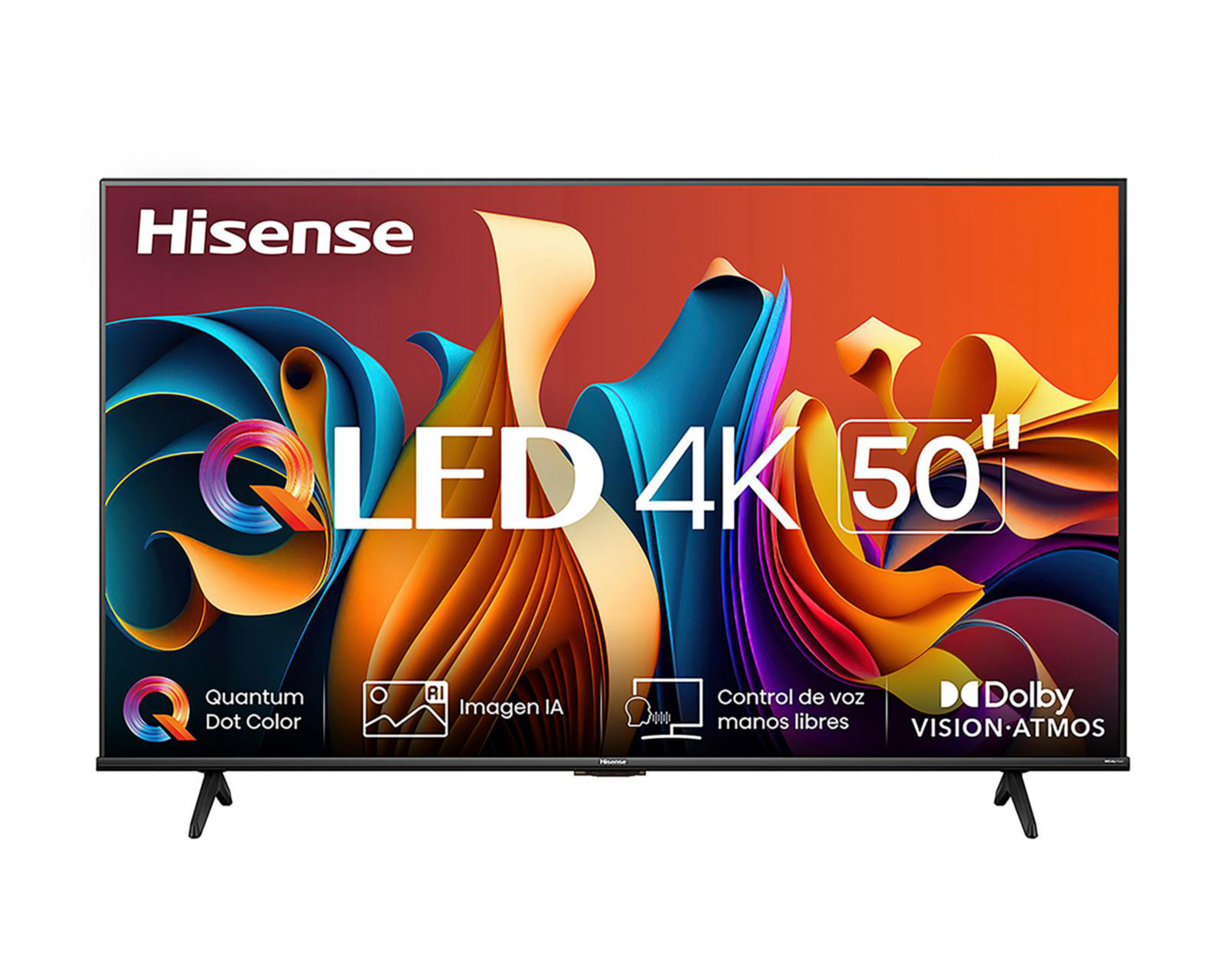 Foto 2 pulgar | Pantalla Smart TV Hisense QLED 50 Pulgadas UHD 50QD6N