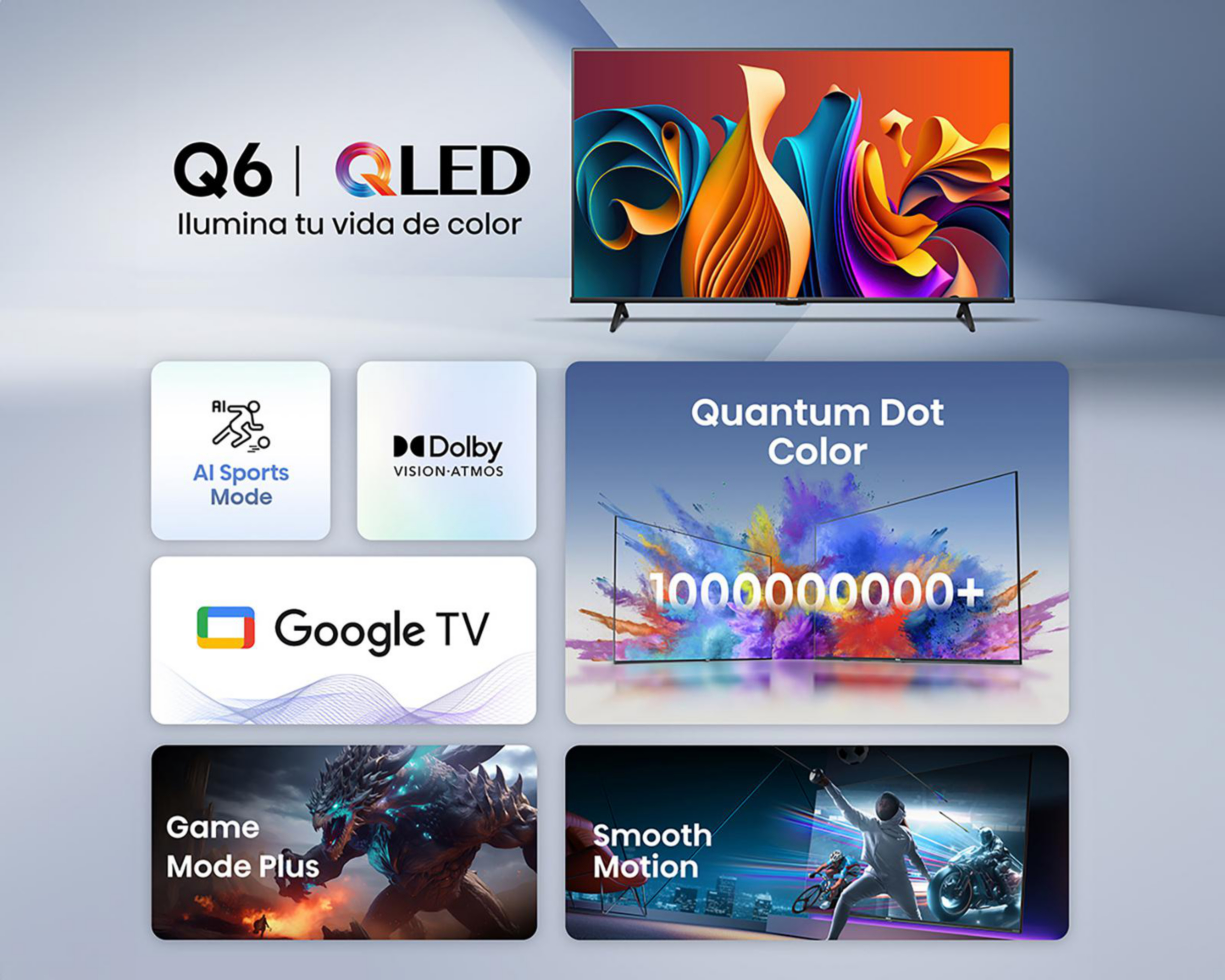 Foto 6 pulgar | Pantalla Smart TV Hisense QLED 85 Pulgadas Ultra HD 85QD6N