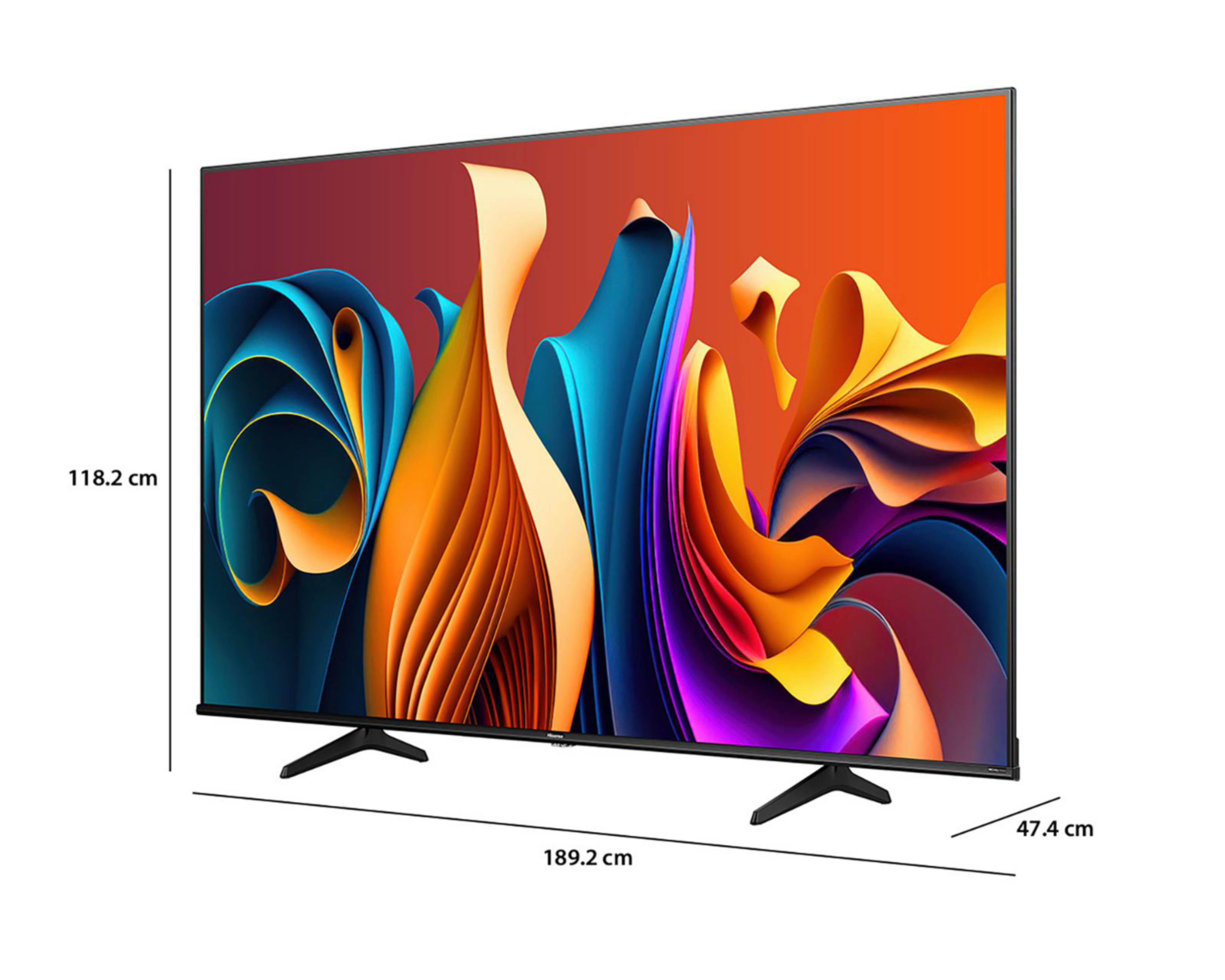 Foto 8 pulgar | Pantalla Smart TV Hisense QLED 85 Pulgadas Ultra HD 85QD6N