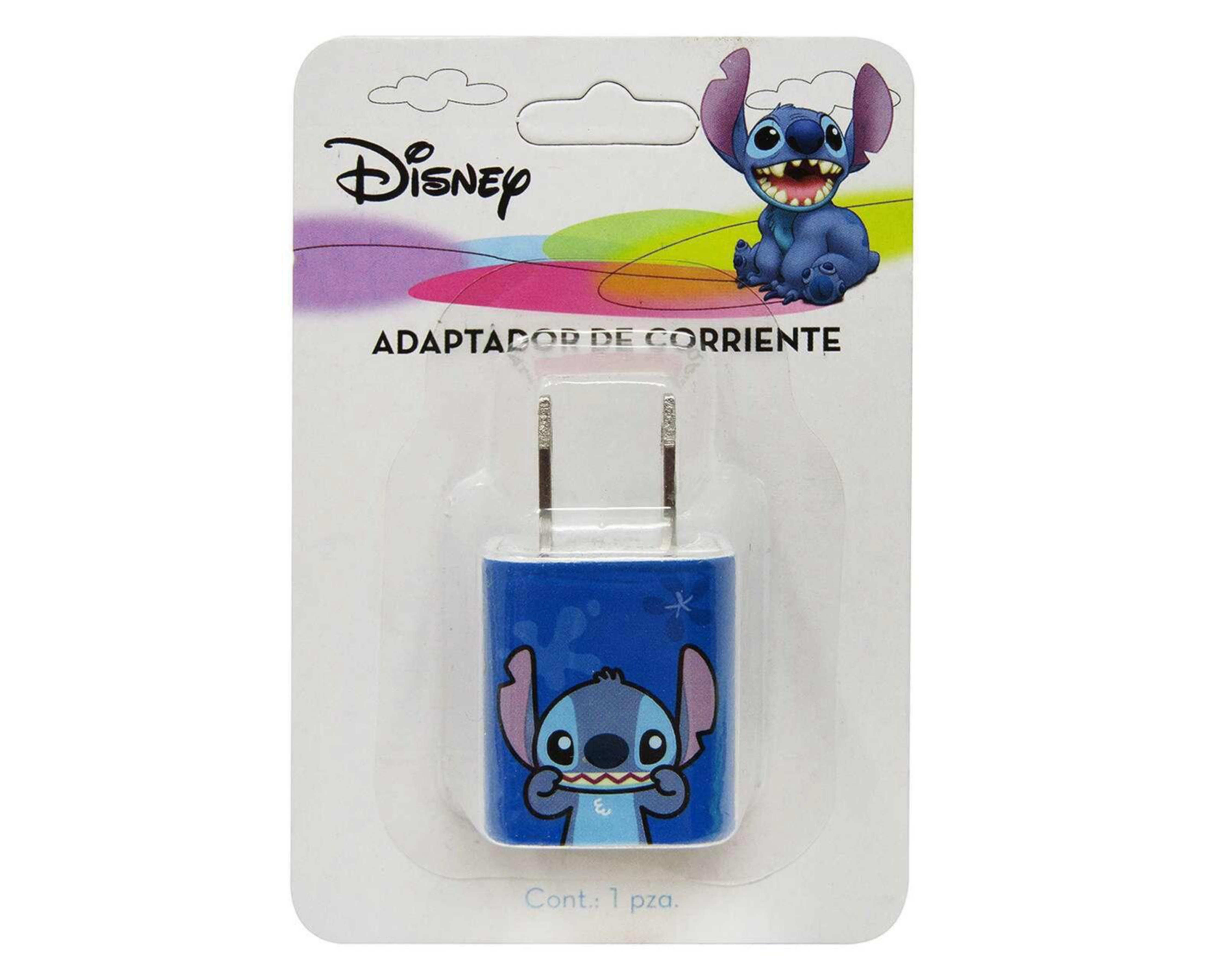 Foto 4 pulgar | Adaptador de Corriente Disney con Entrada USB