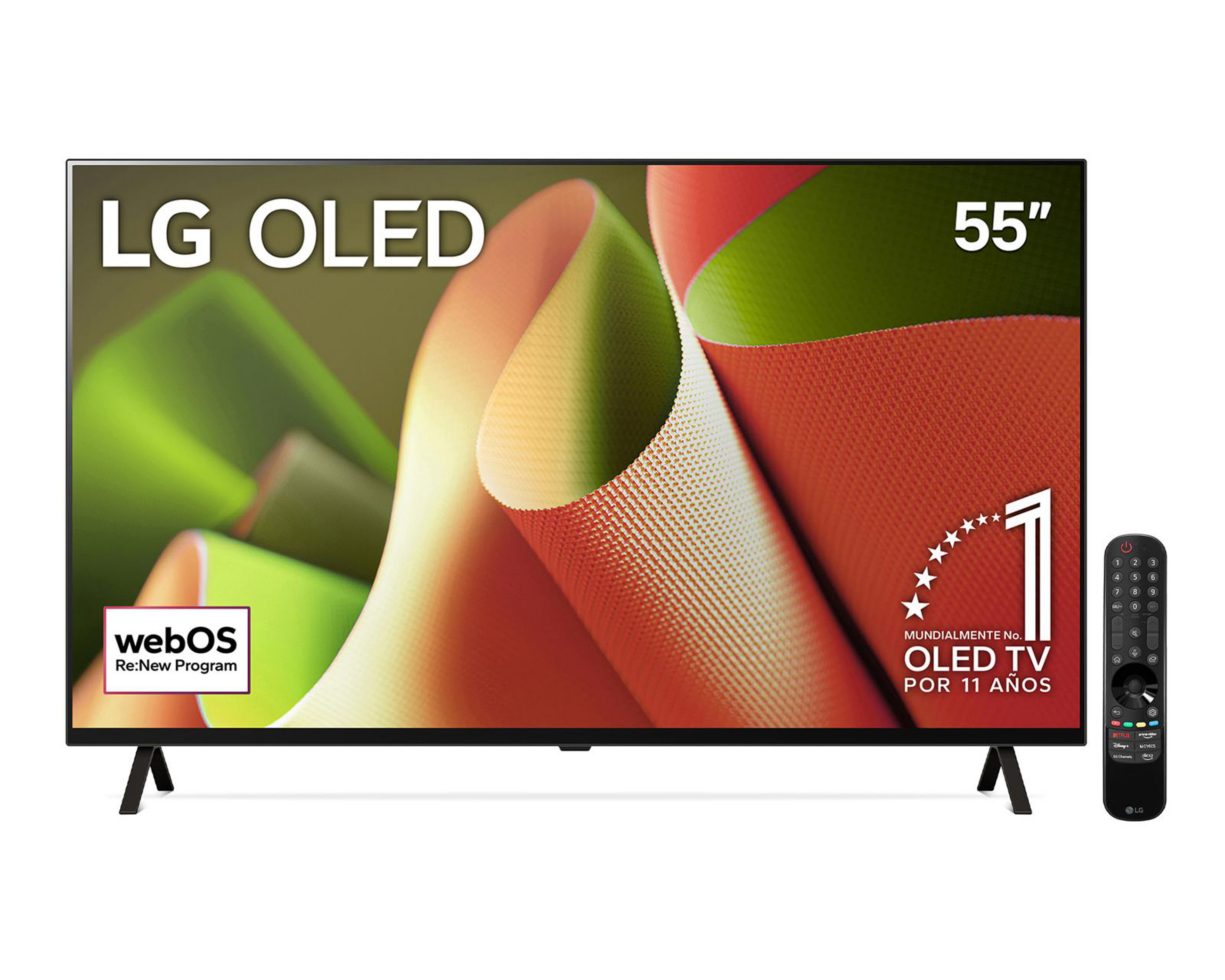 Foto 2 pulgar | Pantalla Smart TV LG OLED 55 pulgadas UHD 4K OLED55B4PSA