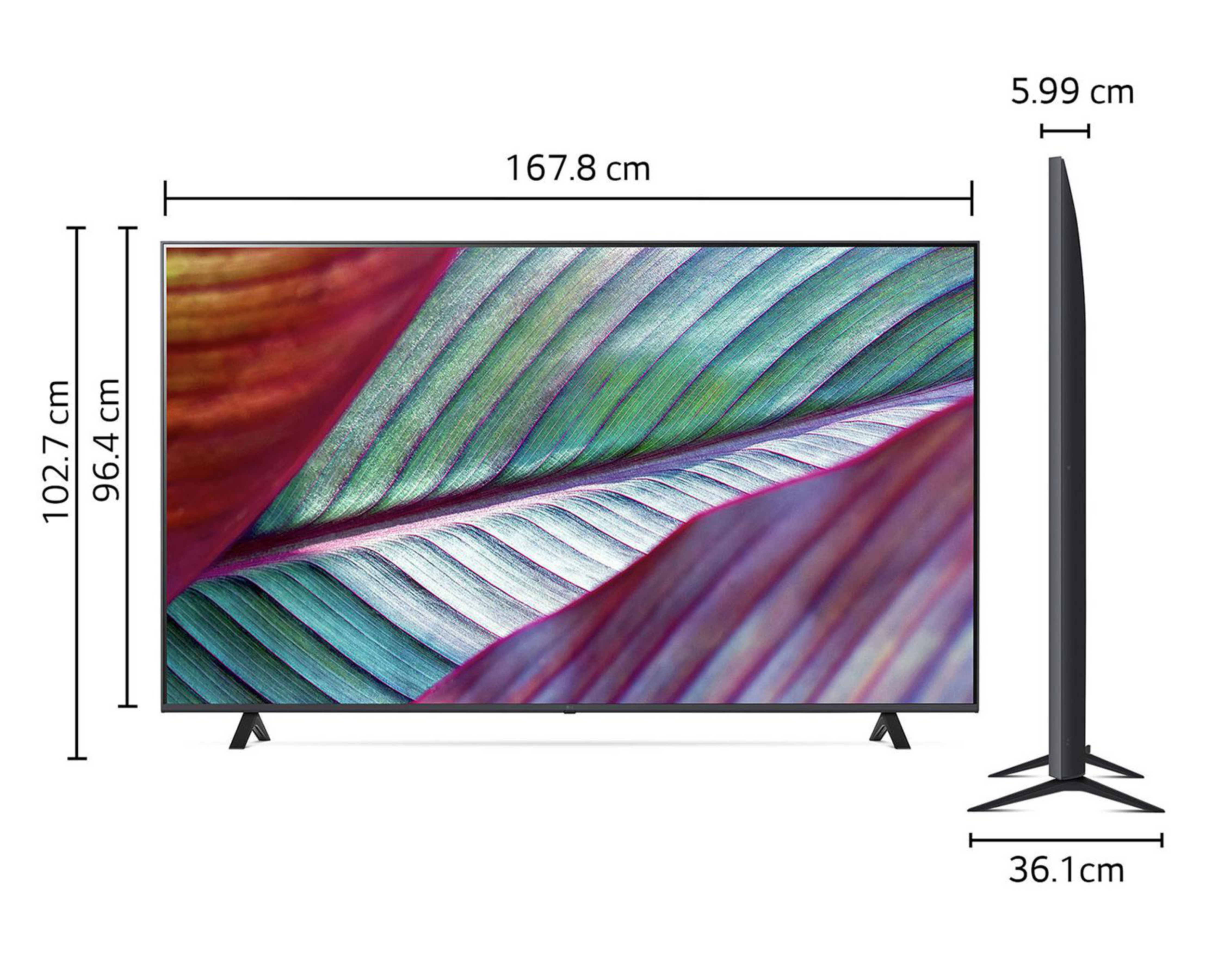 Foto 10 | Pantalla Smart TV LG LED 75 pulgadas UHD 4K 75UR7800