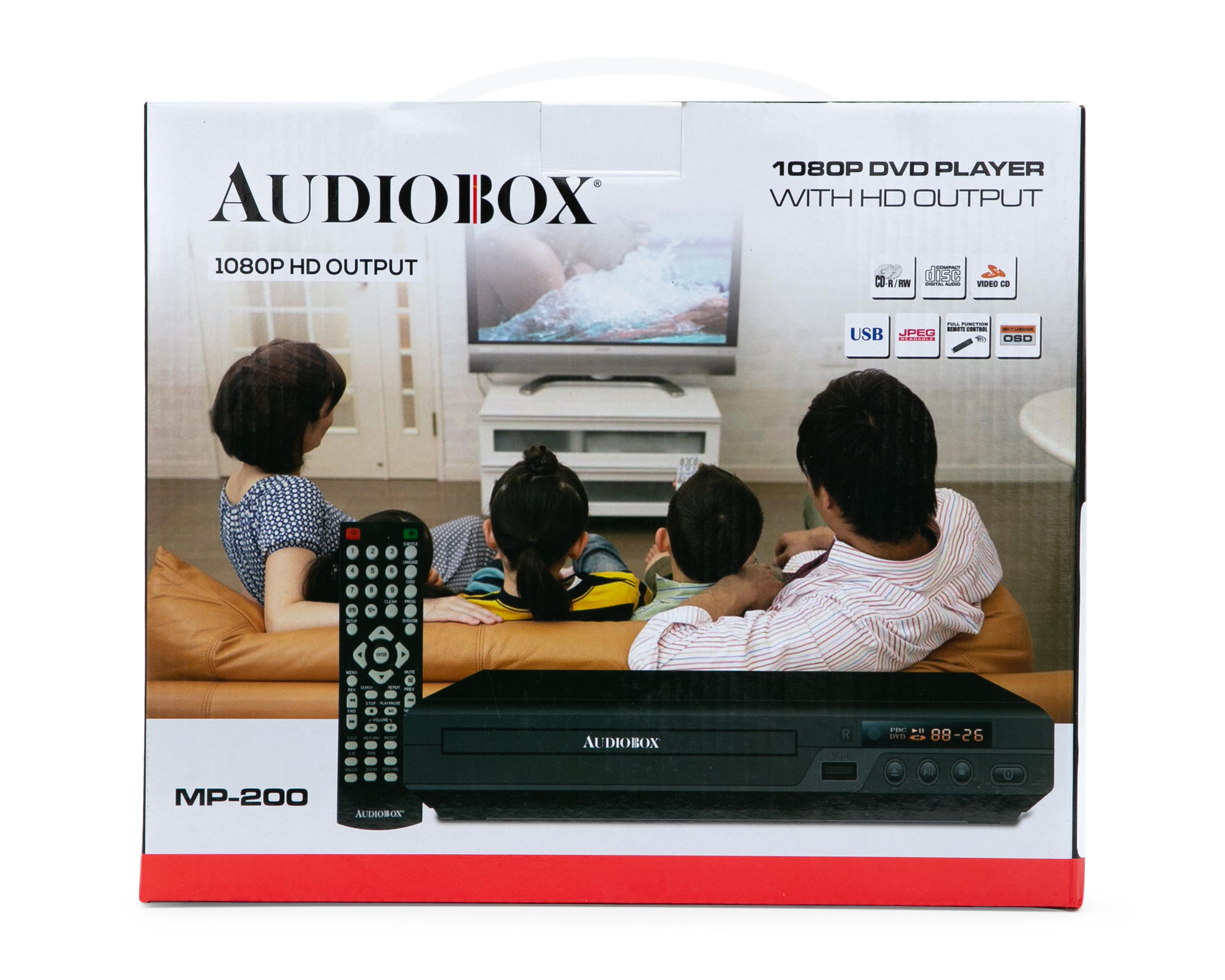 Foto 7 pulgar | Reproductor DVD Audiobox MP-200 HD