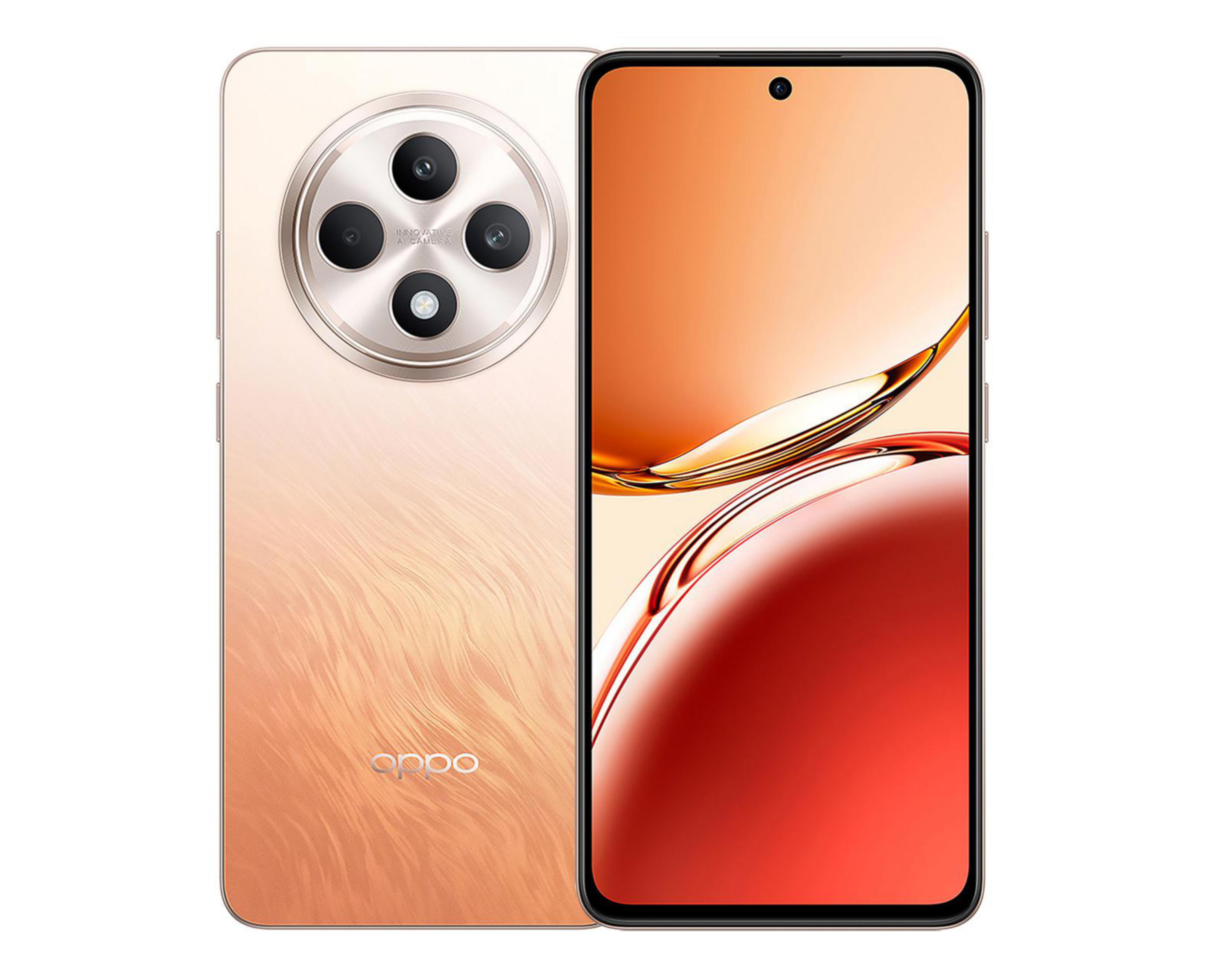 Celular Oppo Reno 12F Liberado 256 GB Anaranjado $7,999