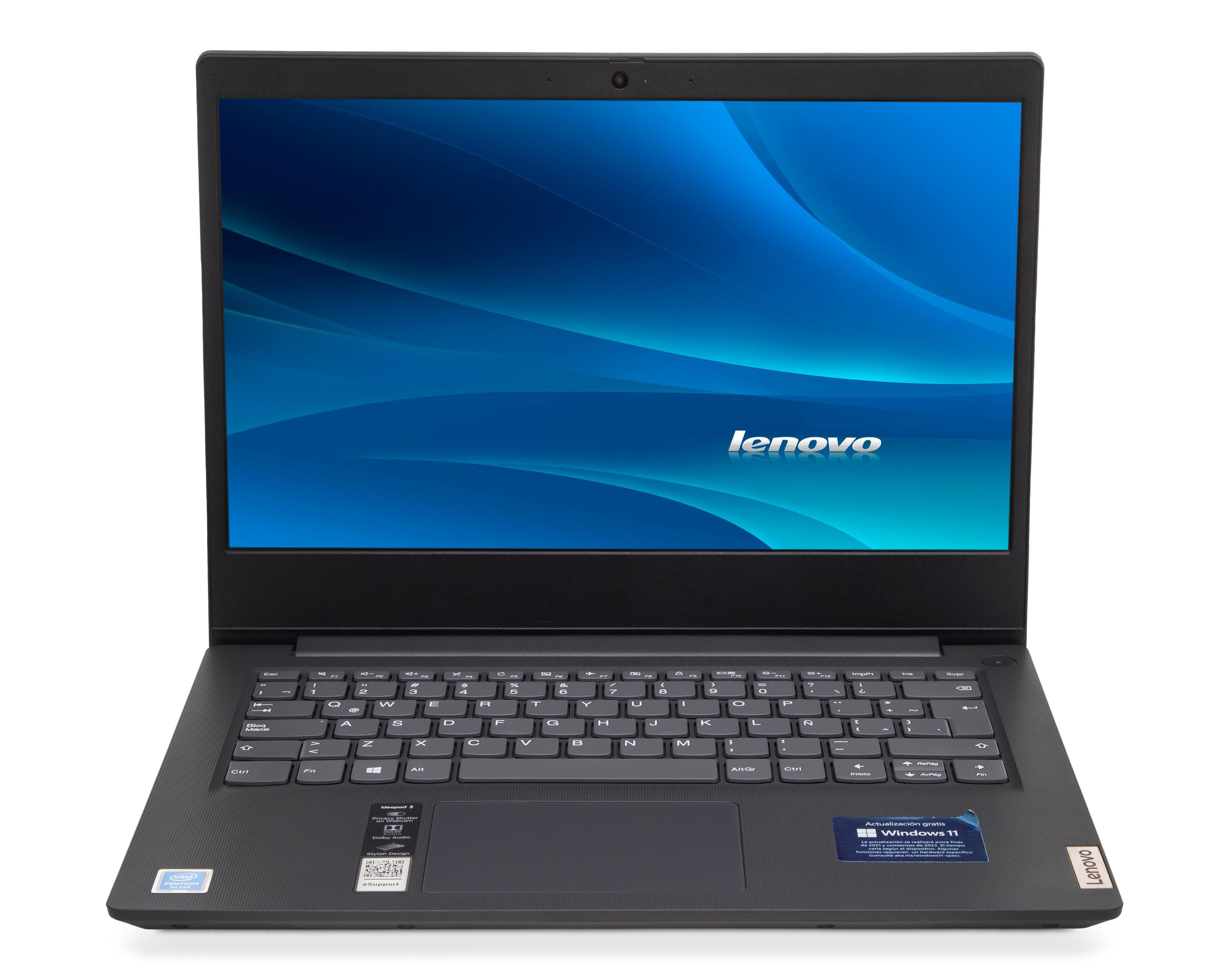 Foto 2 pulgar | Laptop Lenovo IP 3 14IGL05 14" Intel Pentium N5030 8 GB RAM 256 GB SSD Negra