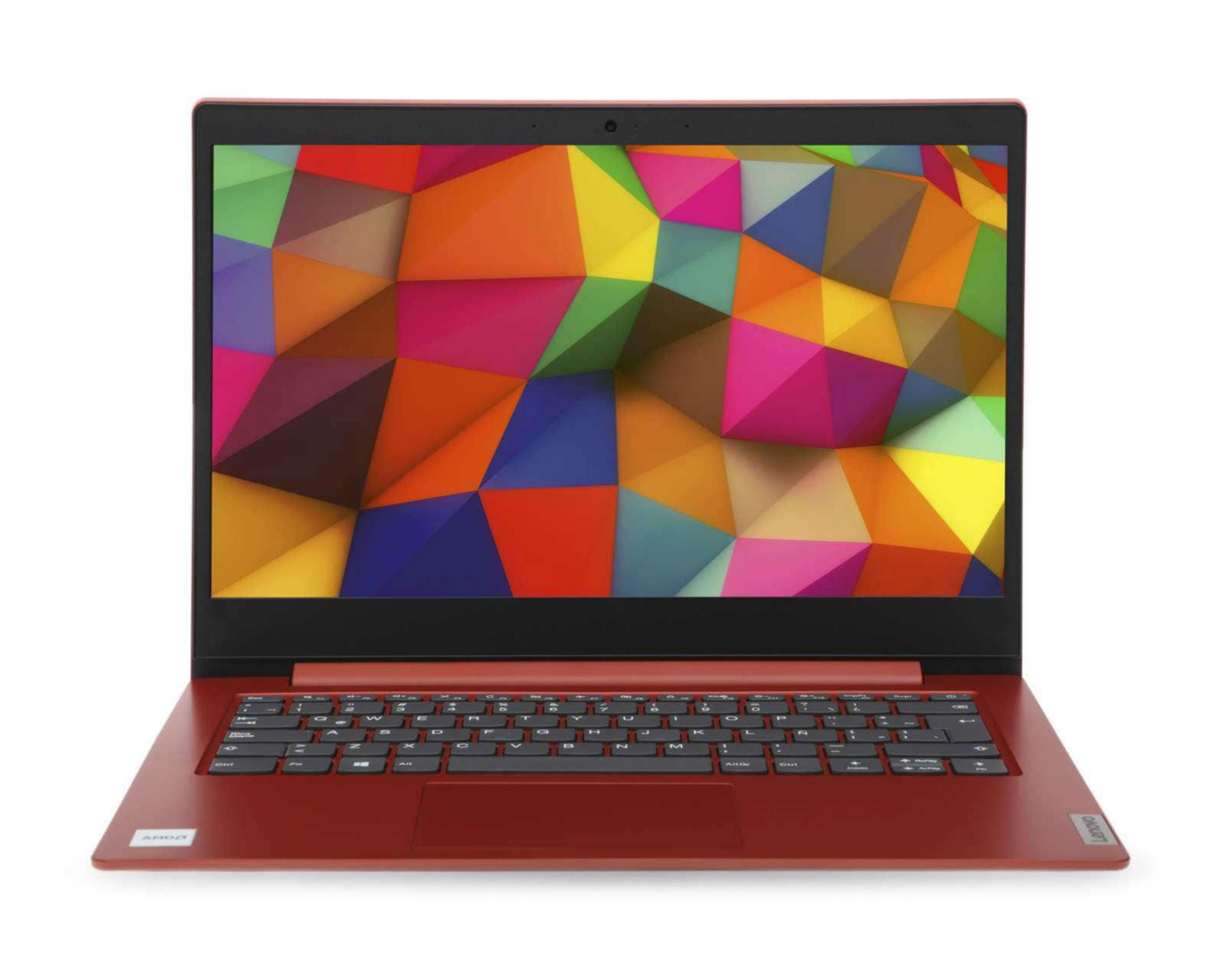 Foto 2 pulgar | Laptop Lenovo IP 1 14ADA05 14" AMD 3020e 4 GB RAM 64 GB eMMC Roja