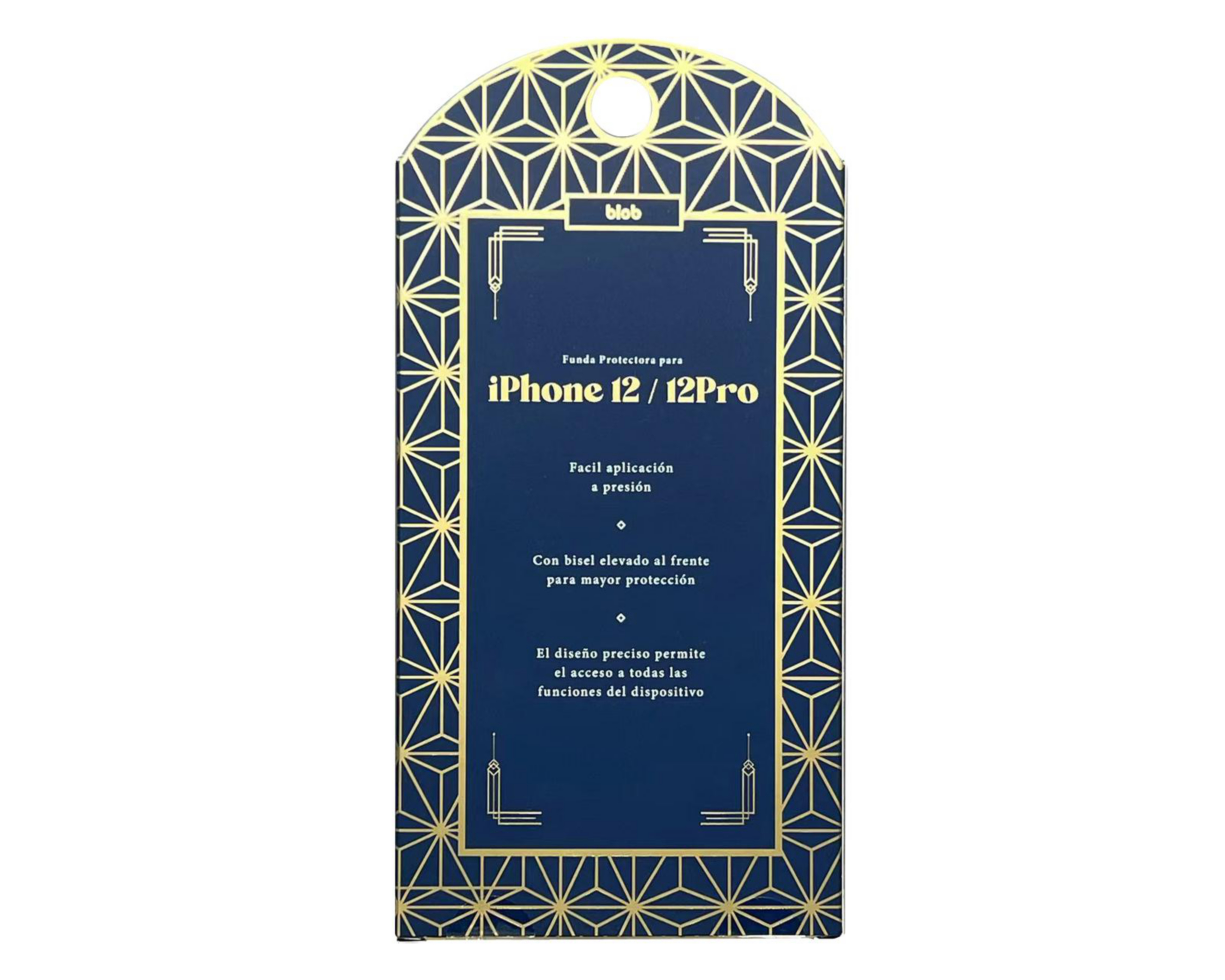 Foto 2 | Funda con Glitter Blob para iPhone 12/12 Pro