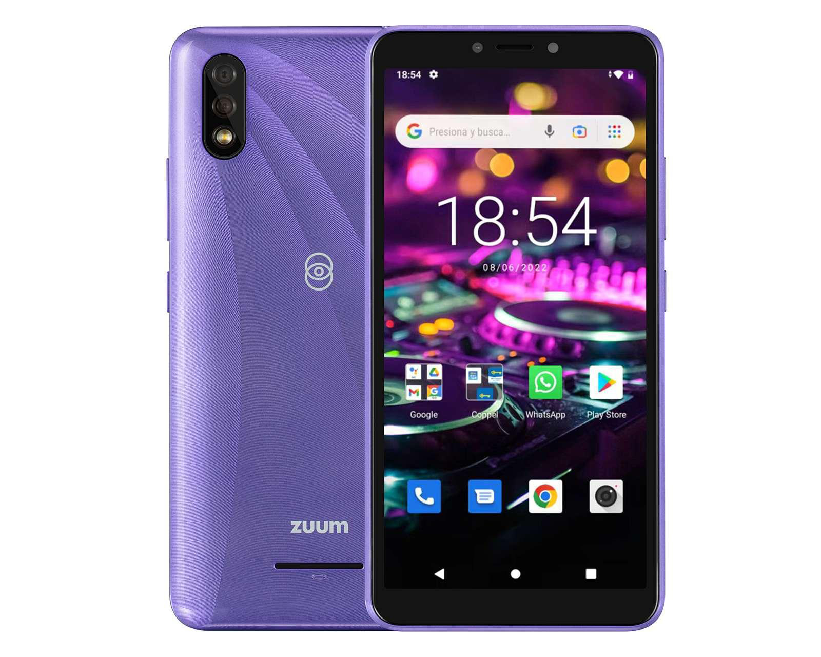 Celular Zuum Desbloqueado Covet X 32 GB Morado $799