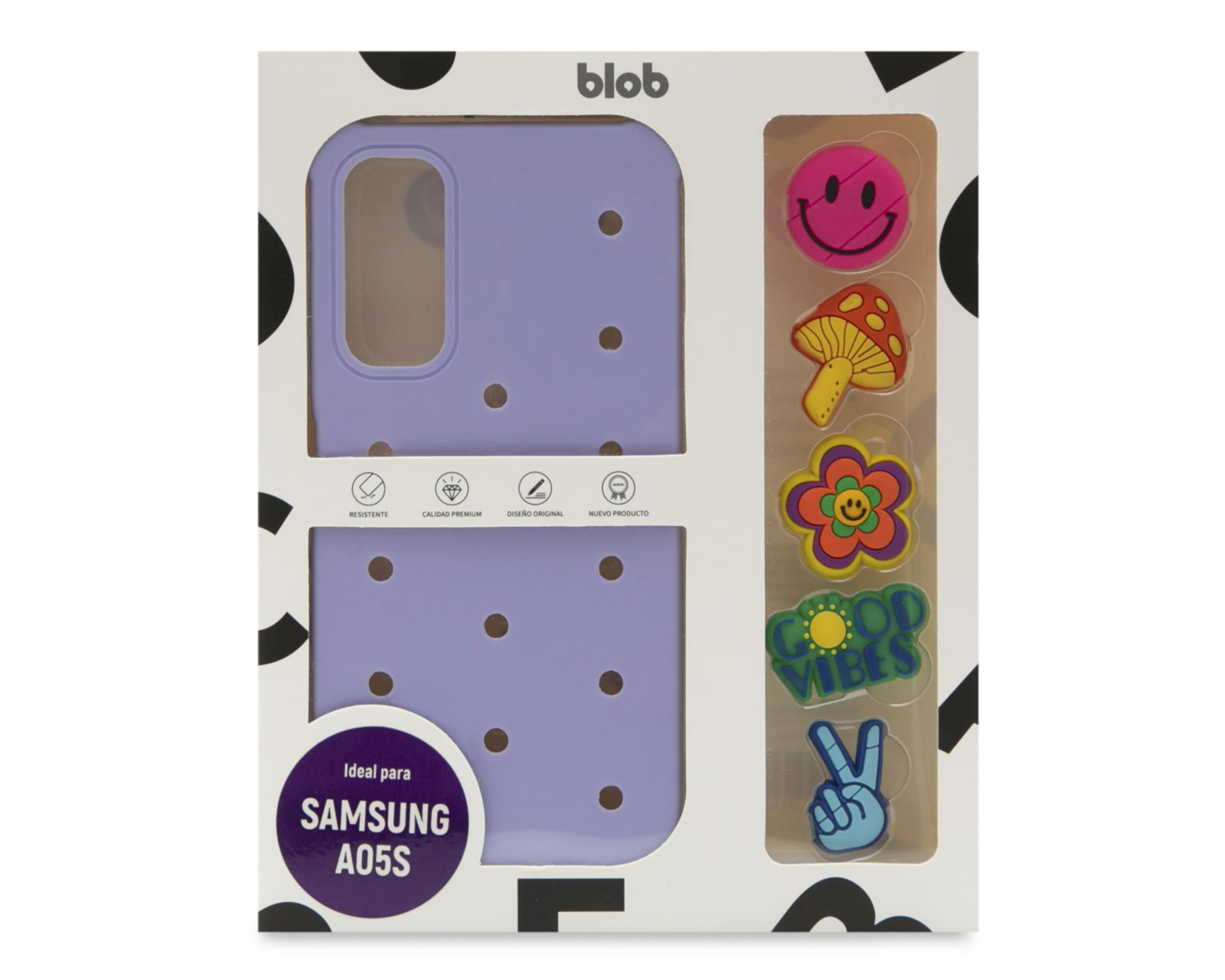 Foto 3 pulgar | Funda con Pines Blob para Samsung A05S