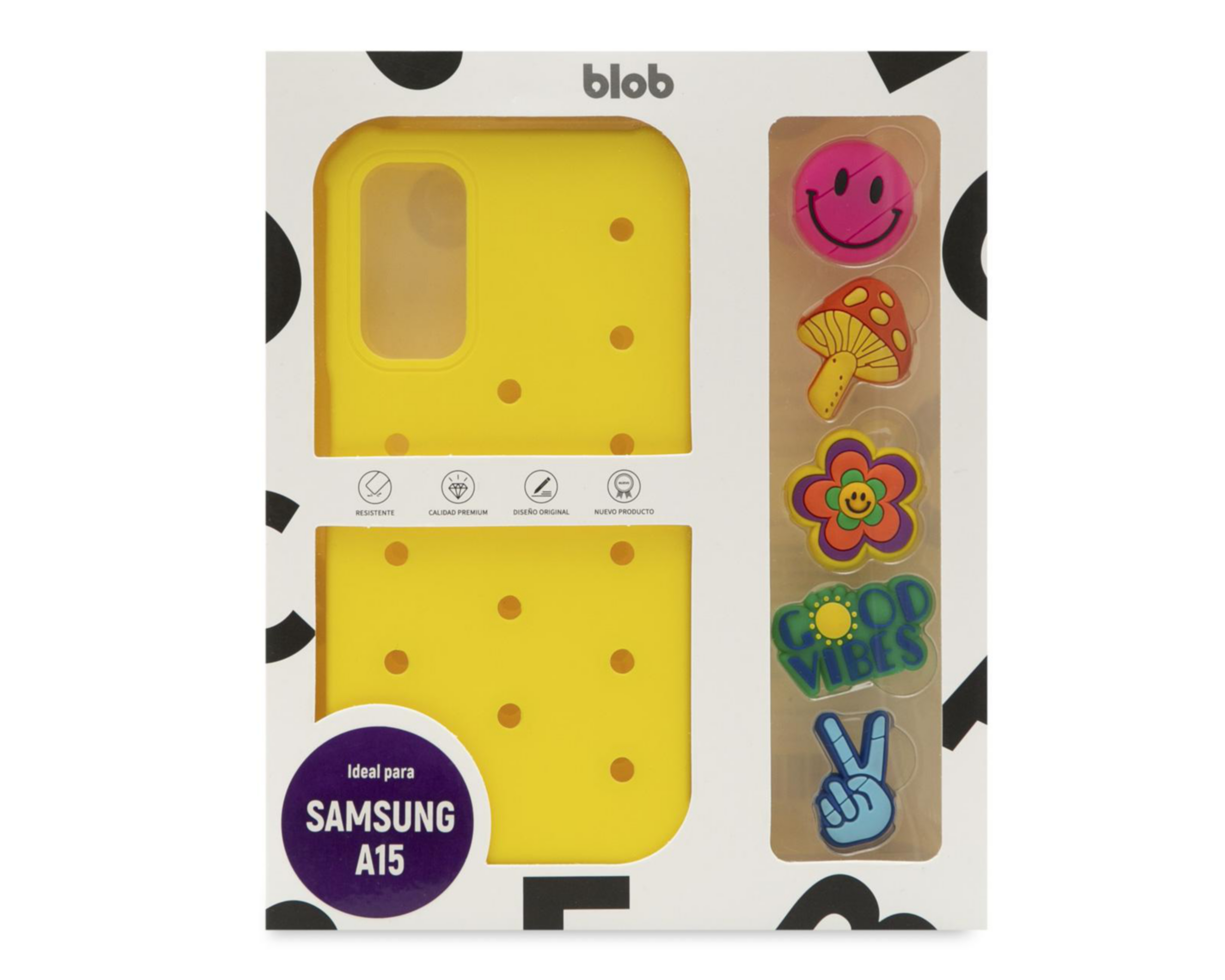 Foto 3 pulgar | Funda con Pines Blob para Samsung A15