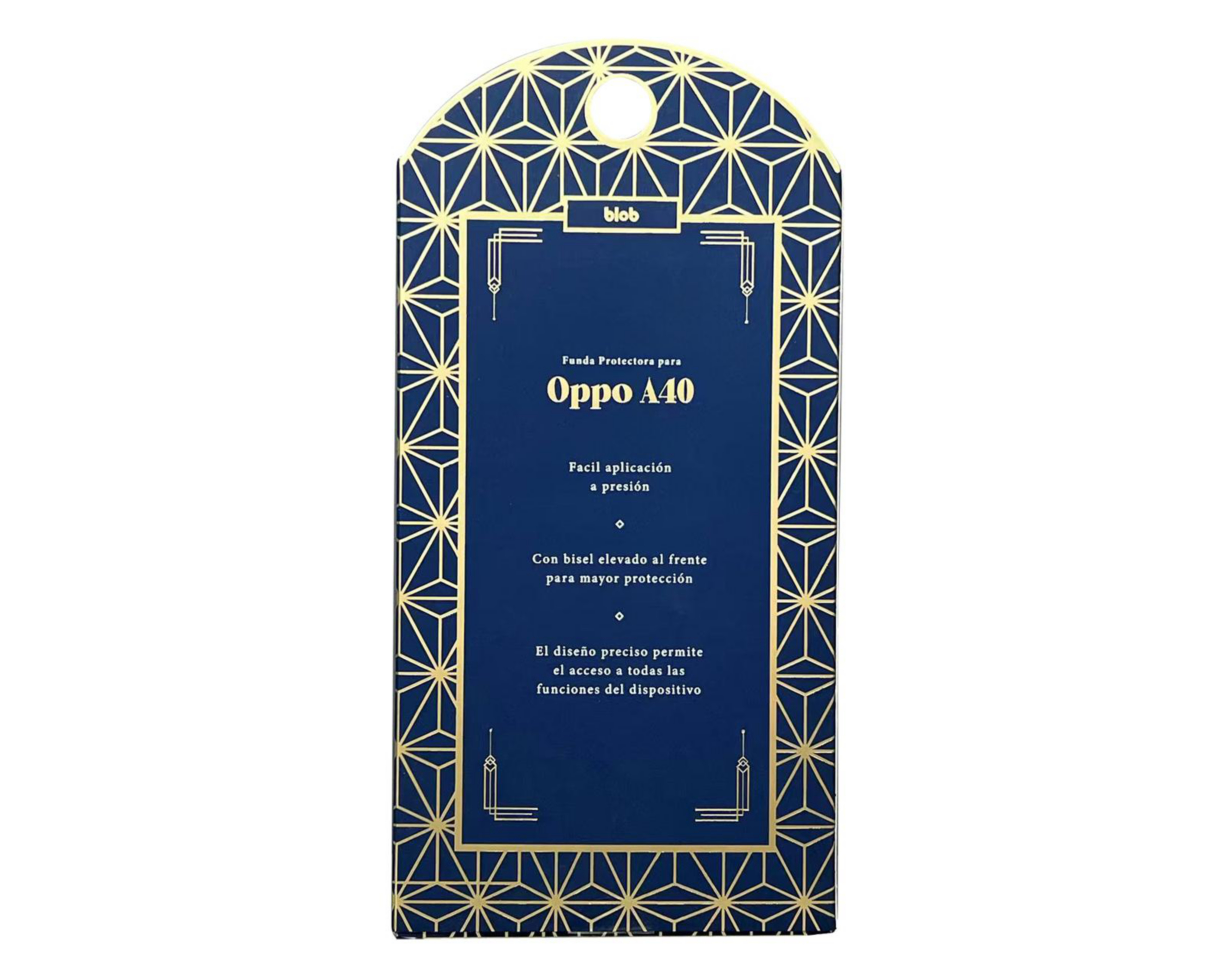 Foto 4 pulgar | Funda con Tarjetero Blob para OPPO A40