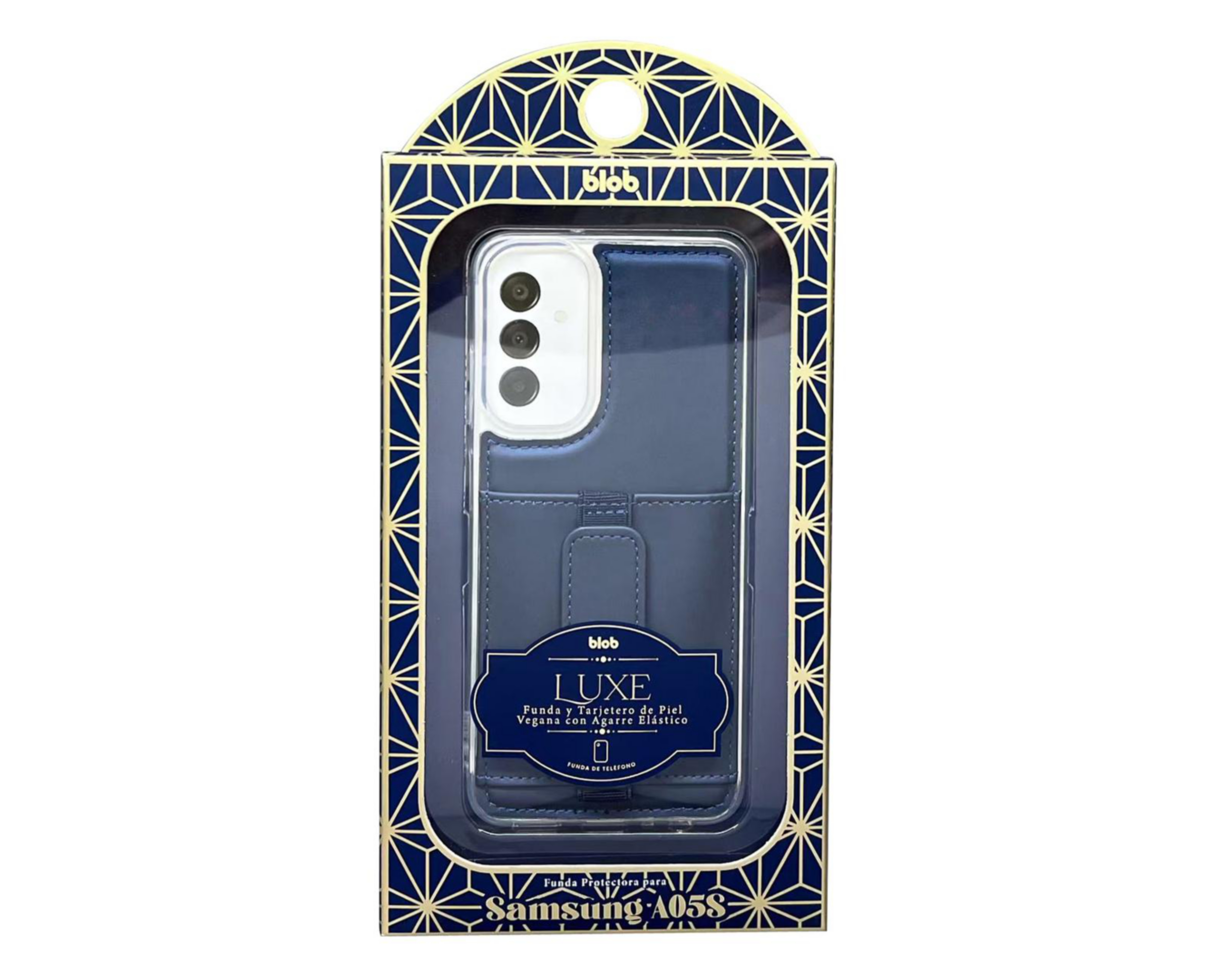 Foto 3 pulgar | Funda con Tarjetero Blob para Samsung A05S
