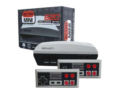 Foto 3 | Consola Retro Mini con 620 Juegos Precargados